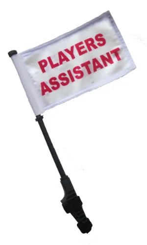 SSP Flags 6 x 9 Golf Cart Flag with EZ On & Off Bracket