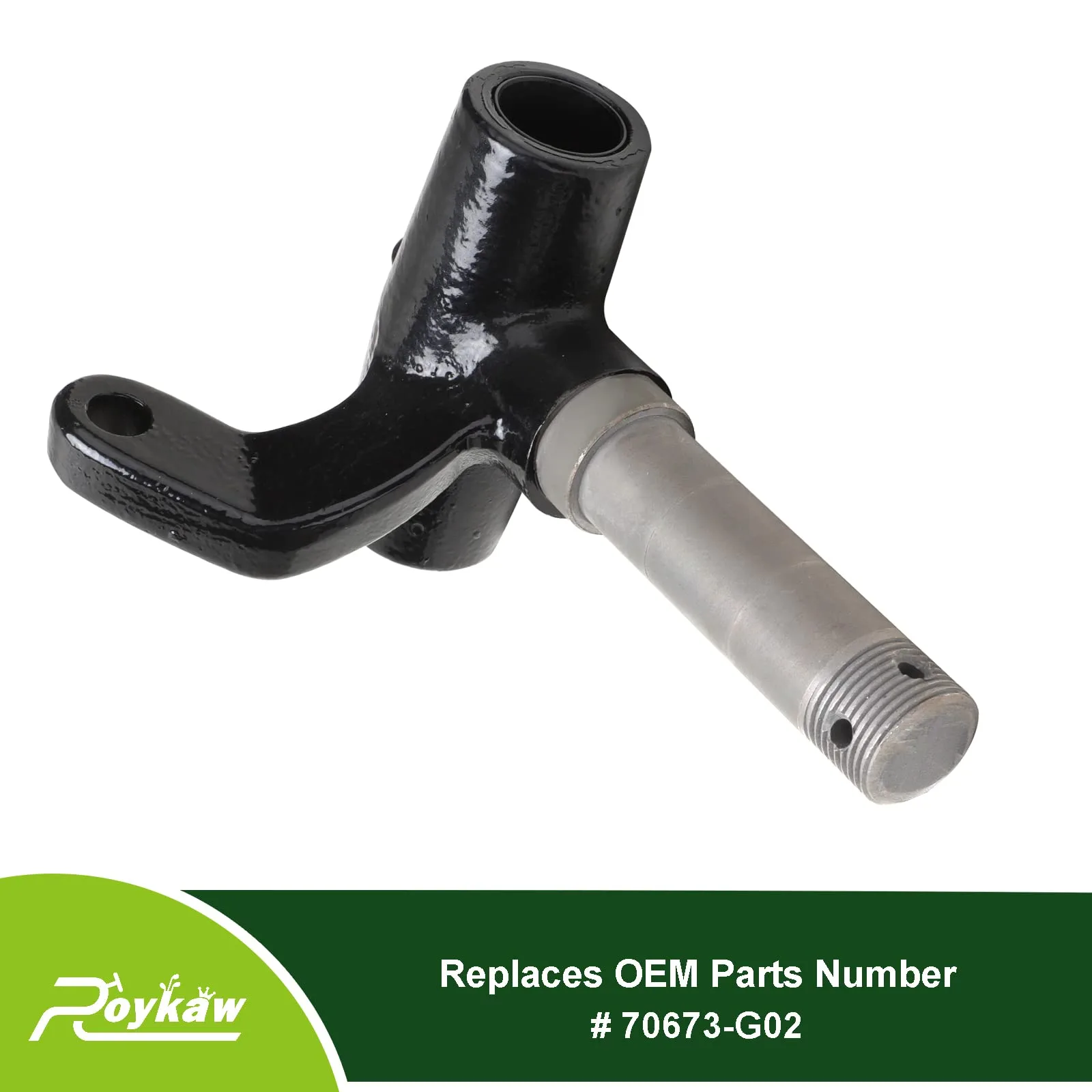 Roykaw Driver-Side Spindle Assembly for E-Z-GO TXT image 2