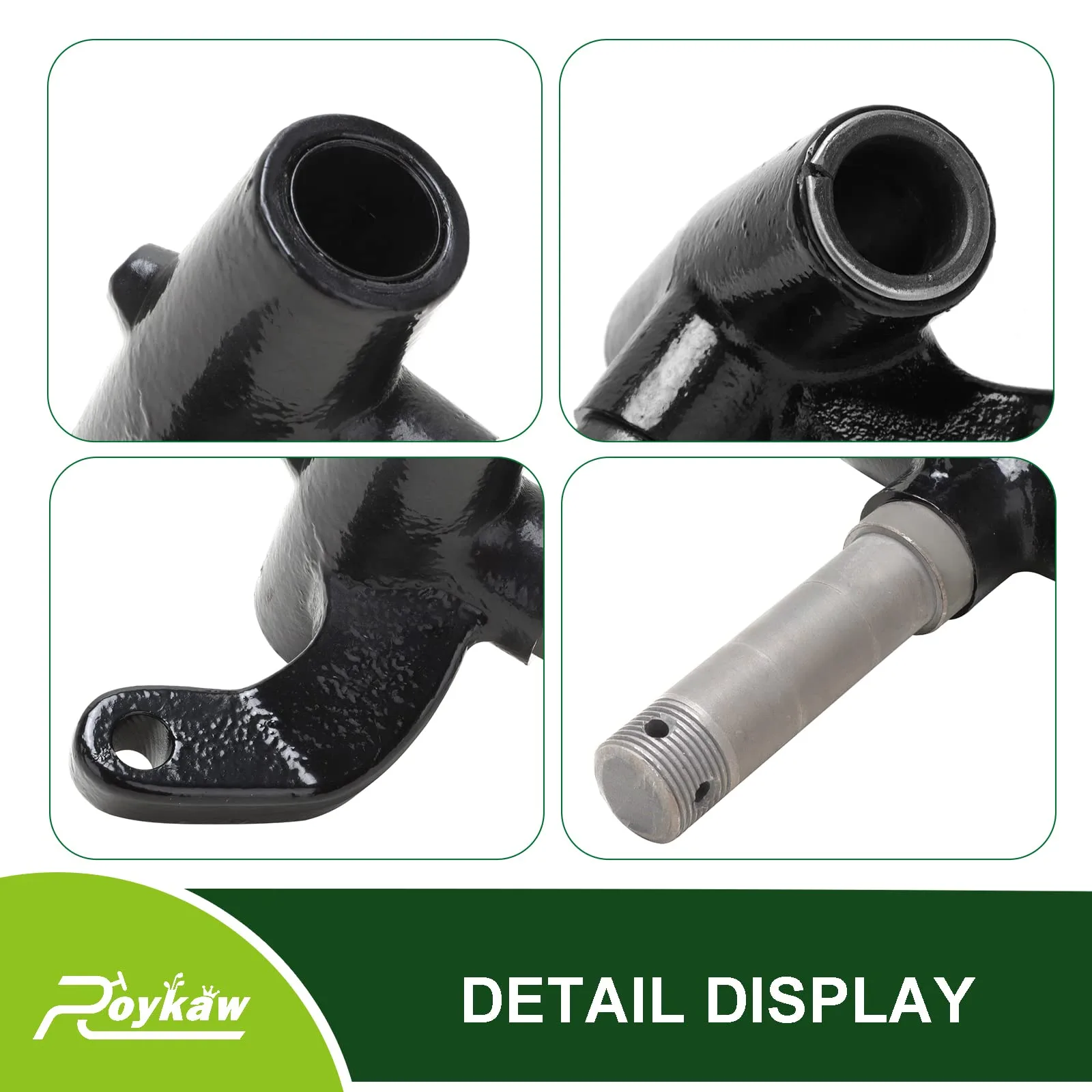Roykaw Driver-Side Spindle Assembly for E-Z-GO TXT image 4
