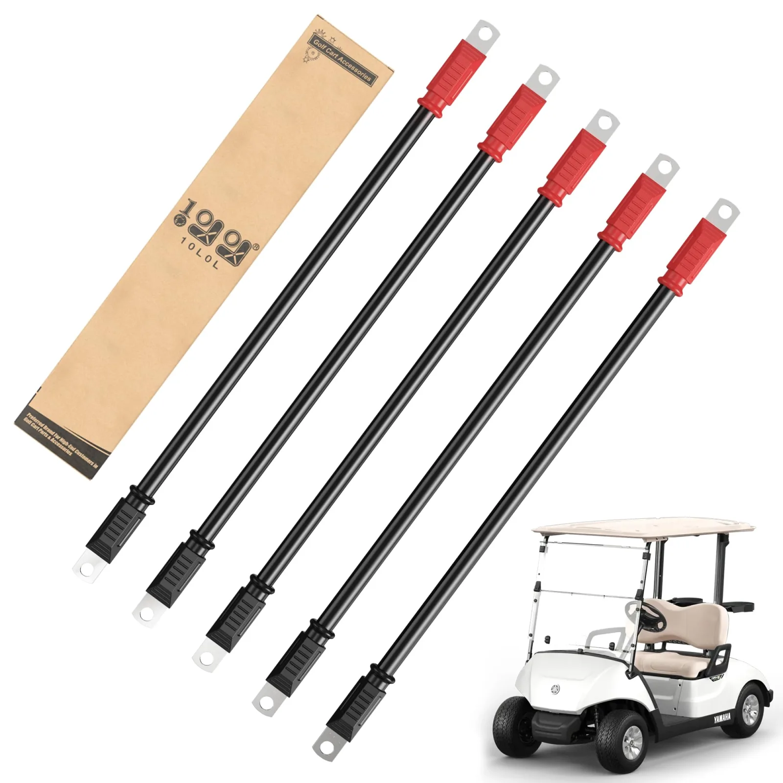 10L0L ELE-F54-A Golf Cart Battery Cable Set