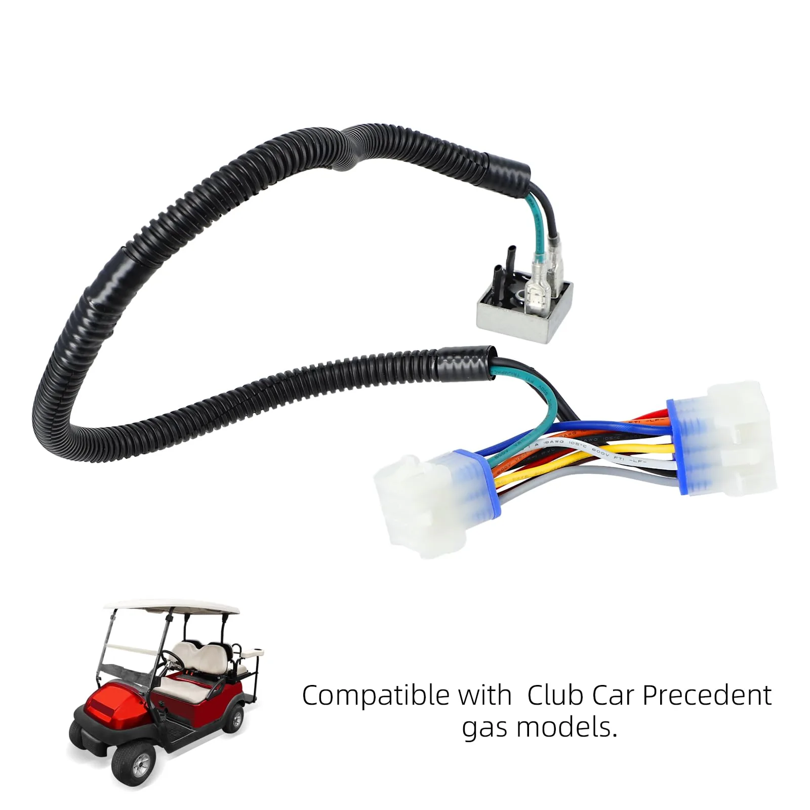Roykaw Headlight Reducer Harness for Club Car Precedent image 2