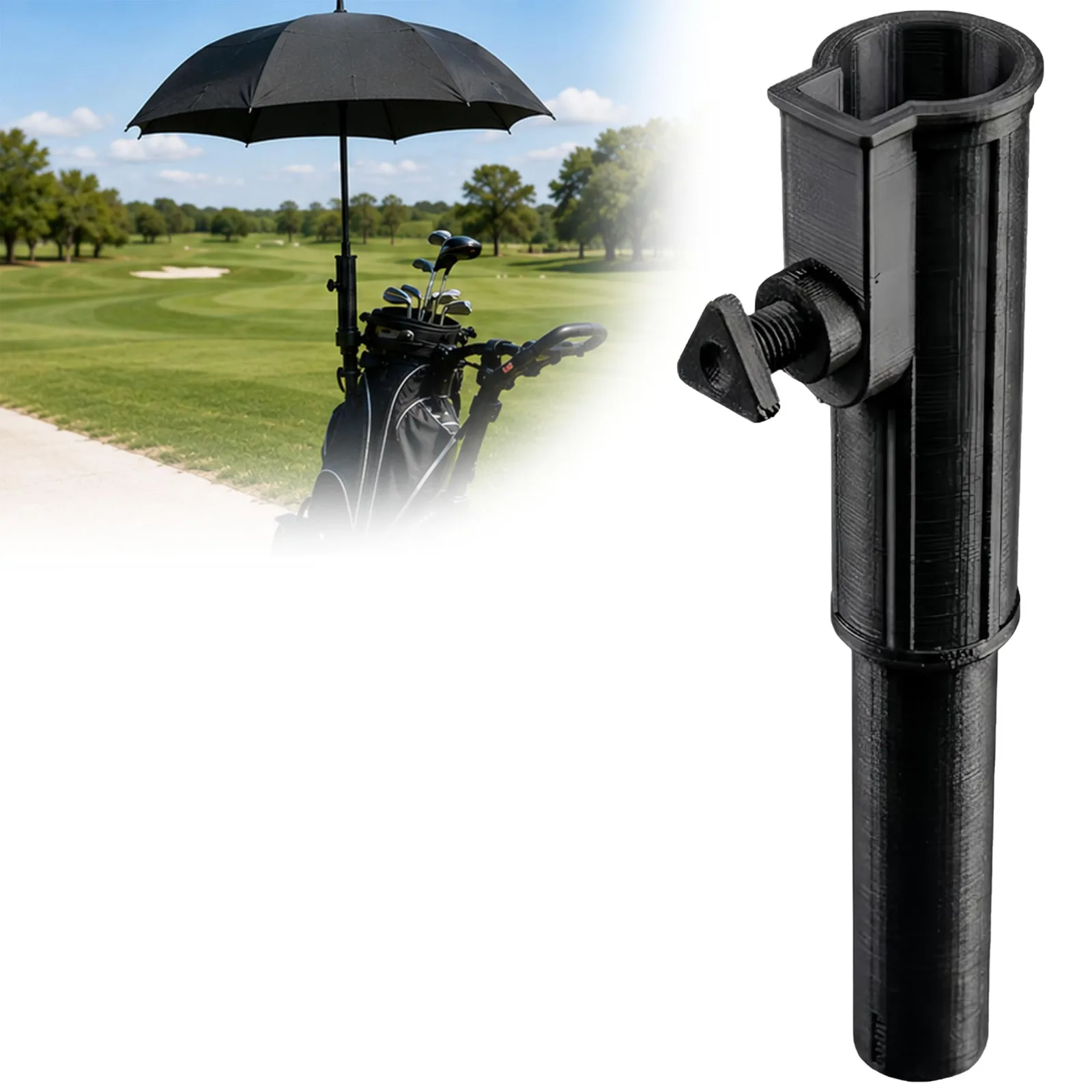 Oshianna GUH0523 6-Inch Golf Cart Umbrella Holder Extension