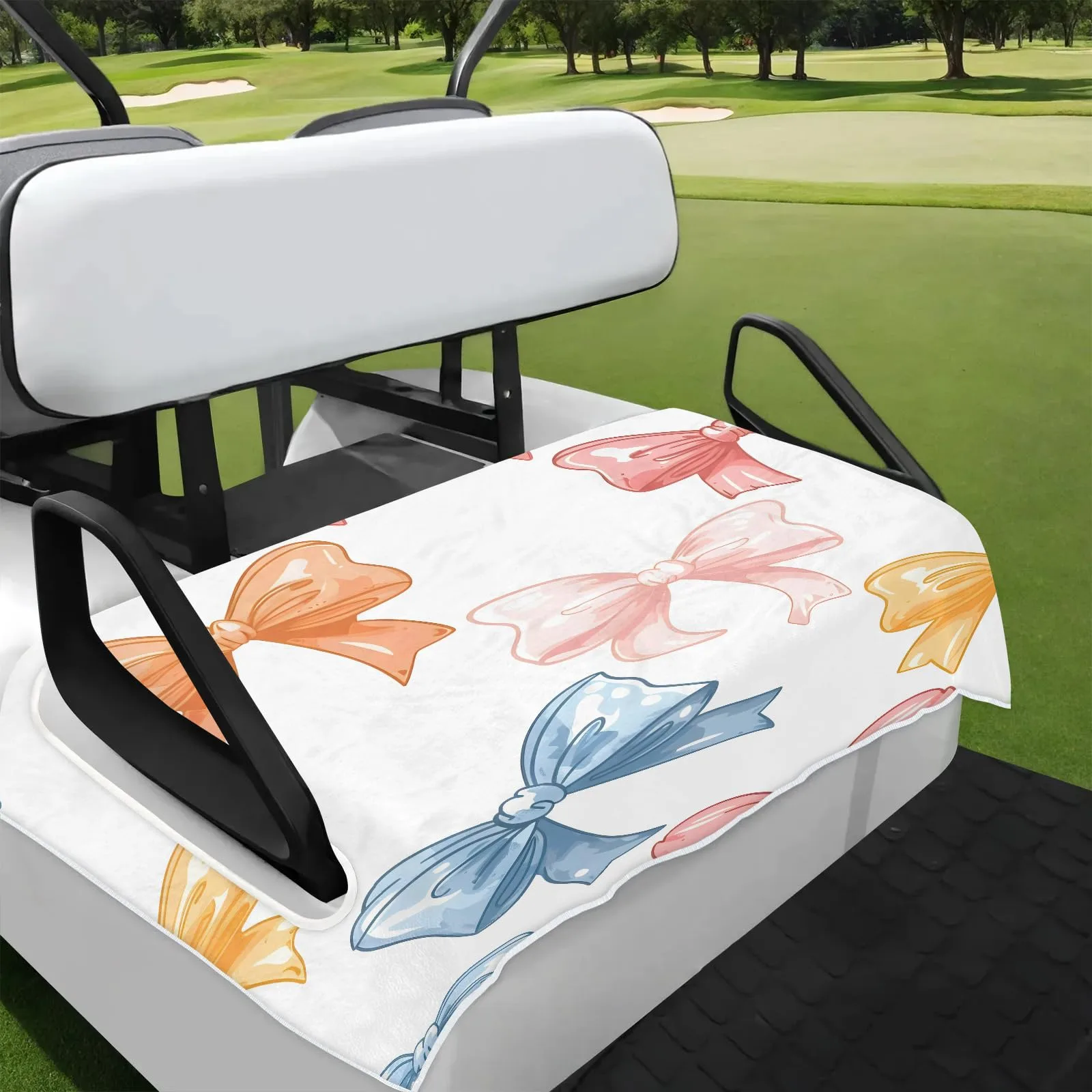 Tiveruda Golf Cart Seat Cover for Double Seats