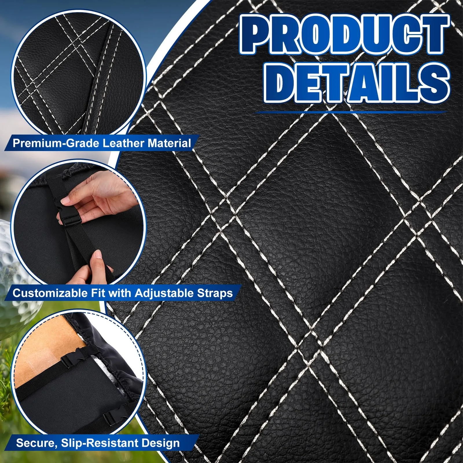 BBTO Seat Covers for EZGO TXT 1994–2013 and RXV image 3