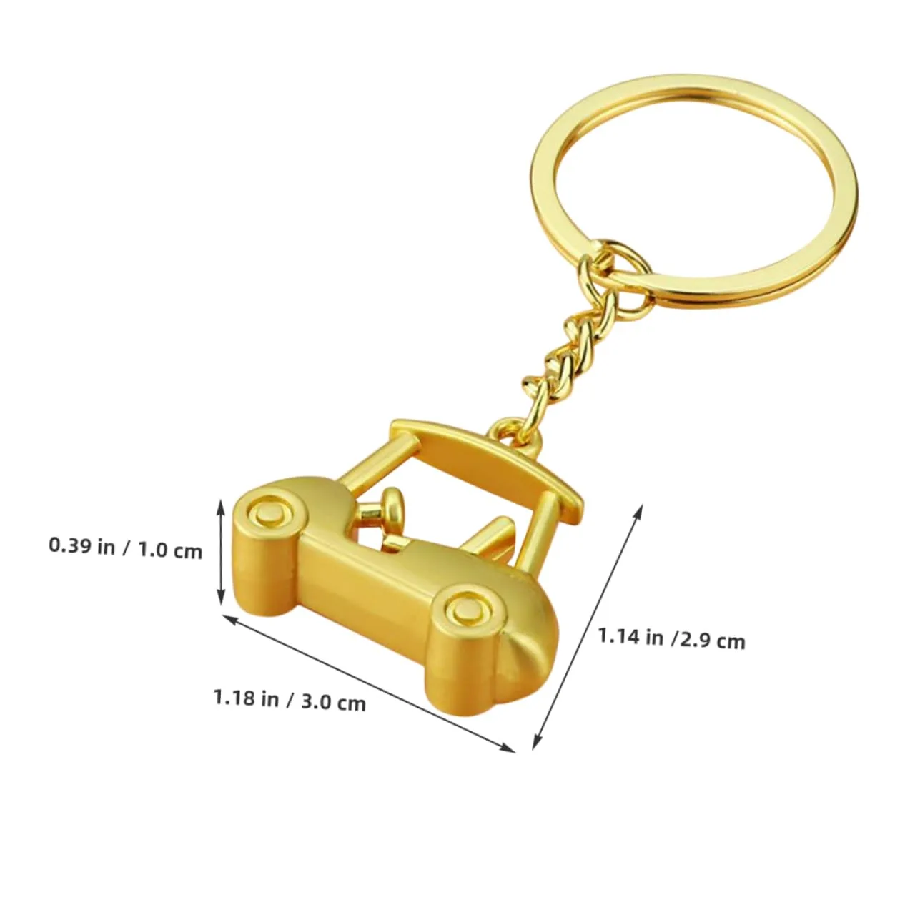 KOMBIUDA Golf Cart Key Organizer Keychain image 2