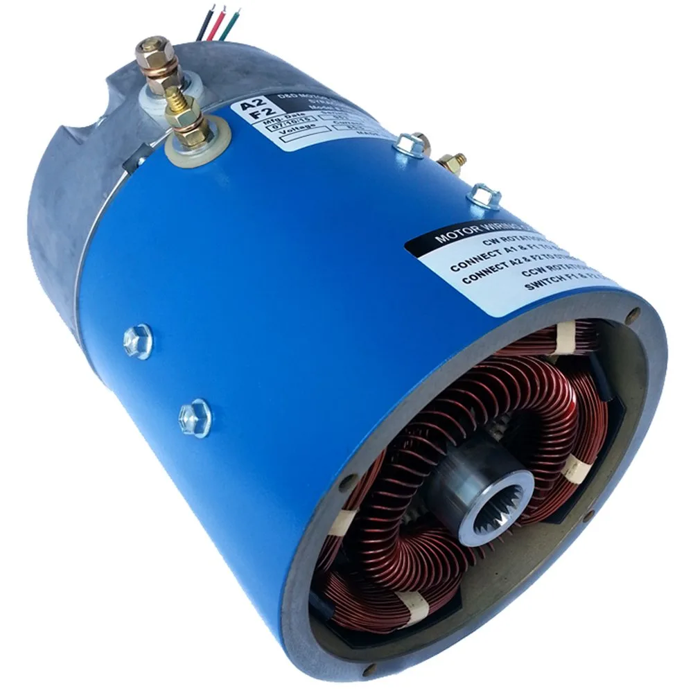 D&D 170-501-0001 Motor for EZGO and Yamaha Regen Carts