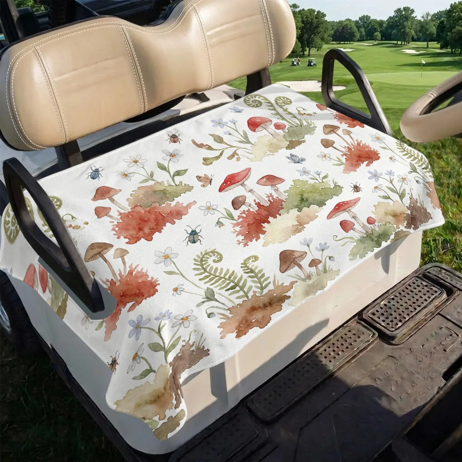 Trosturdspn Golf Cart Seat Towel Blanket, 51 x 31 in image 4