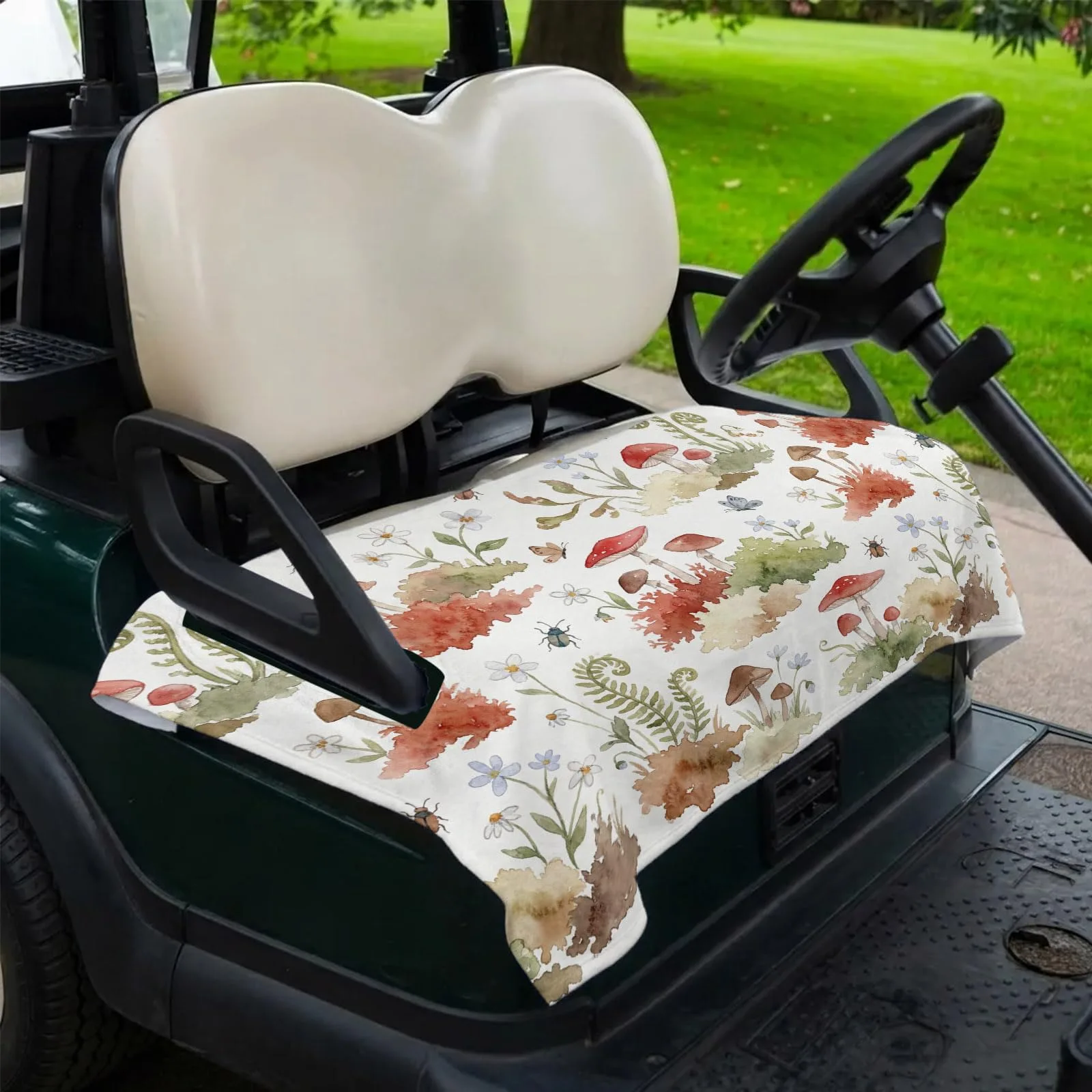 Trosturdspn Golf Cart Seat Towel Blanket, 51 x 31 in