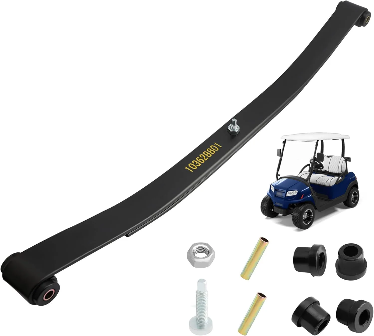 Misakomo Heavy Duty Front 2-Leaf Spring Kit for Club Car DS & Precedent