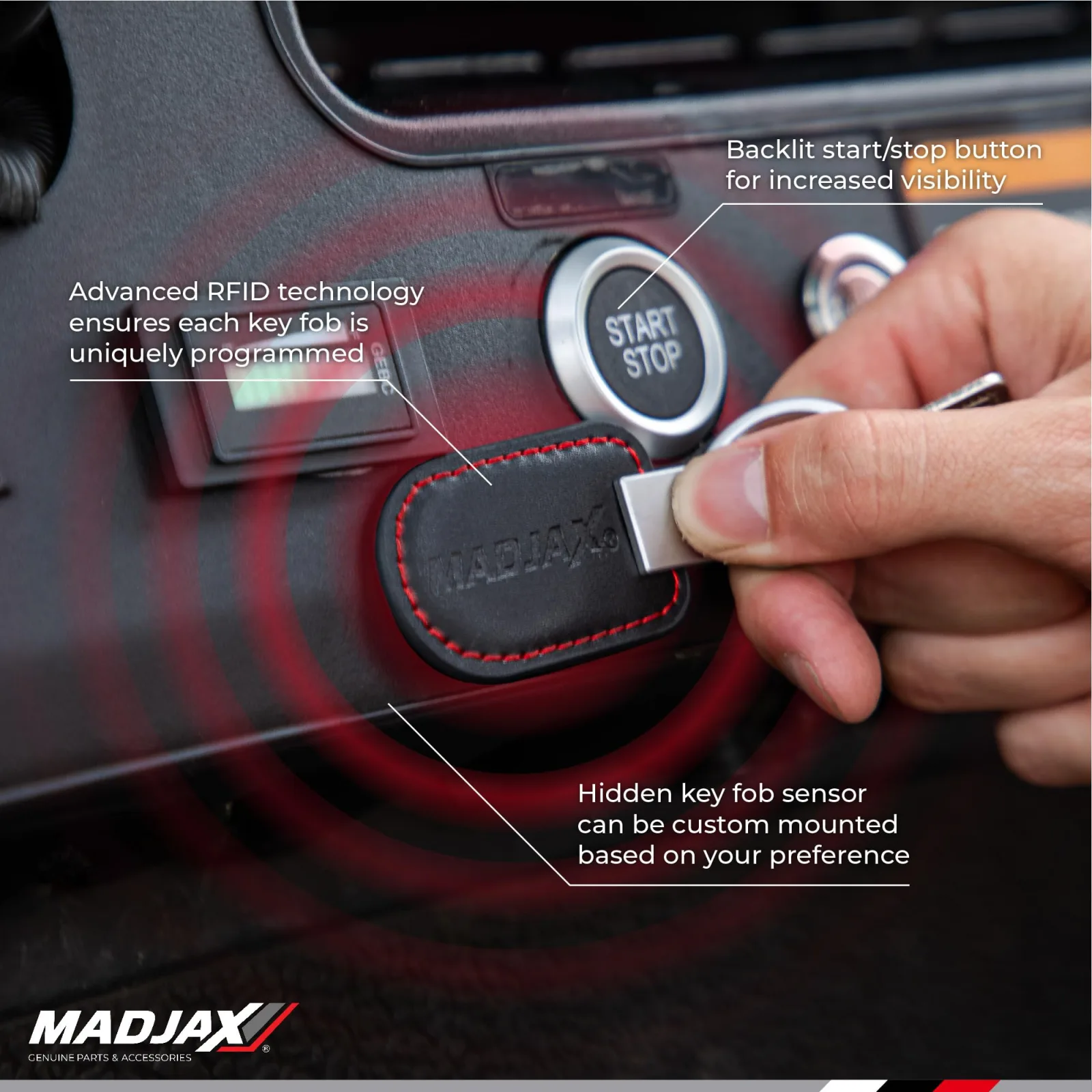 MADJAX Passport Smart Key System 03-170 for 48V Golf Carts image 3