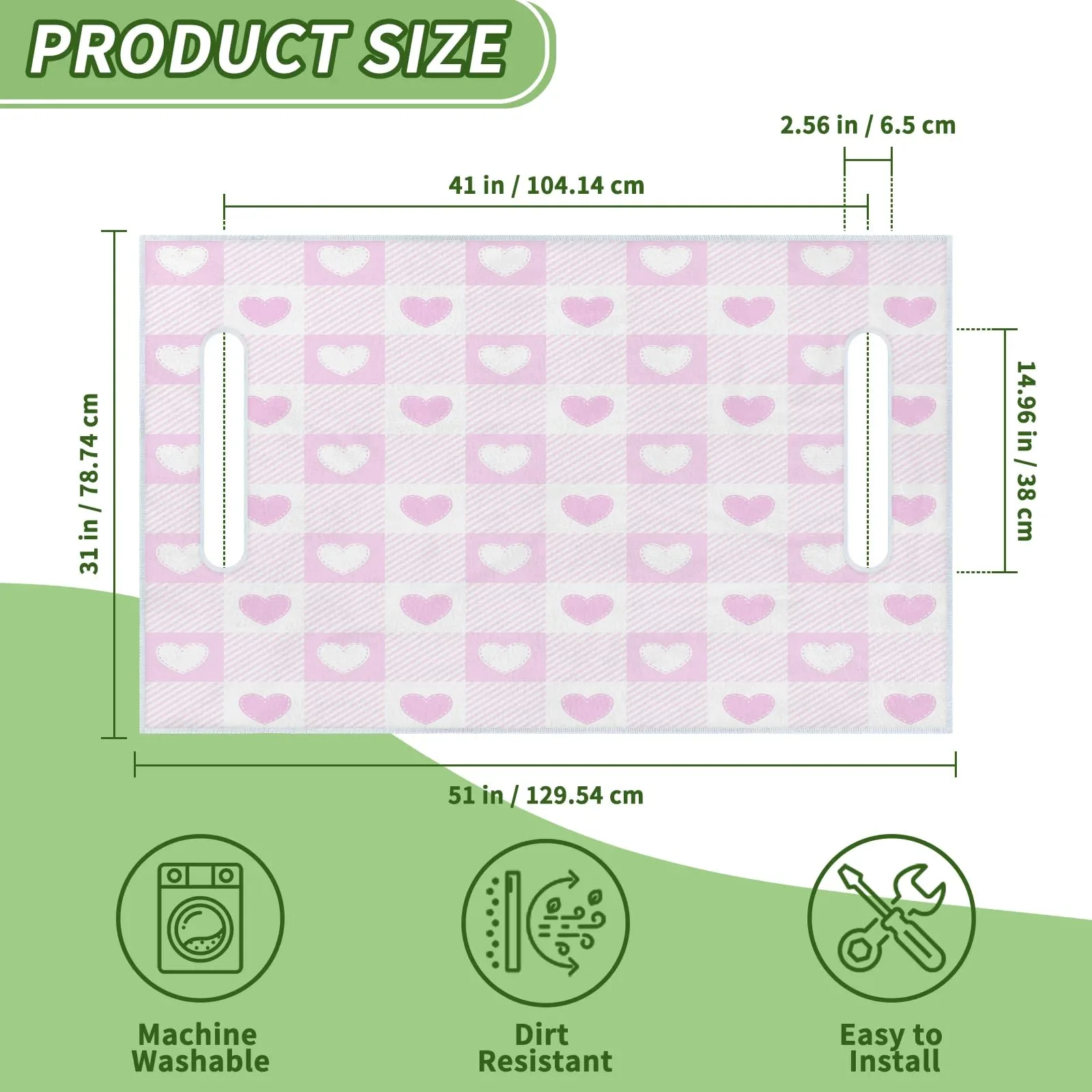 Tiveruda Golf Cart Seat Cover for Double Seats image 2