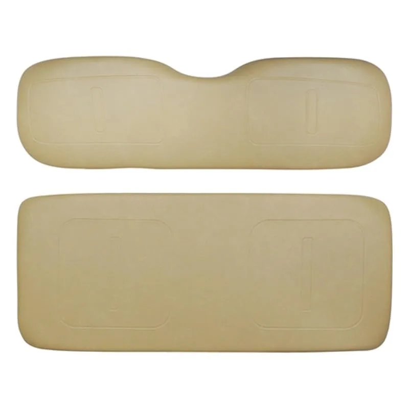 Tan Cushion Set for E-Z-GO TXT Golf Carts 1996+