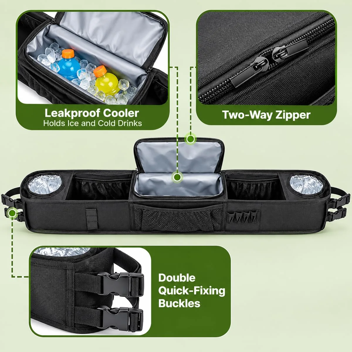 YNCTCWX Front Organizer for STAR EV Sirius 2, 2020–2026 image 2