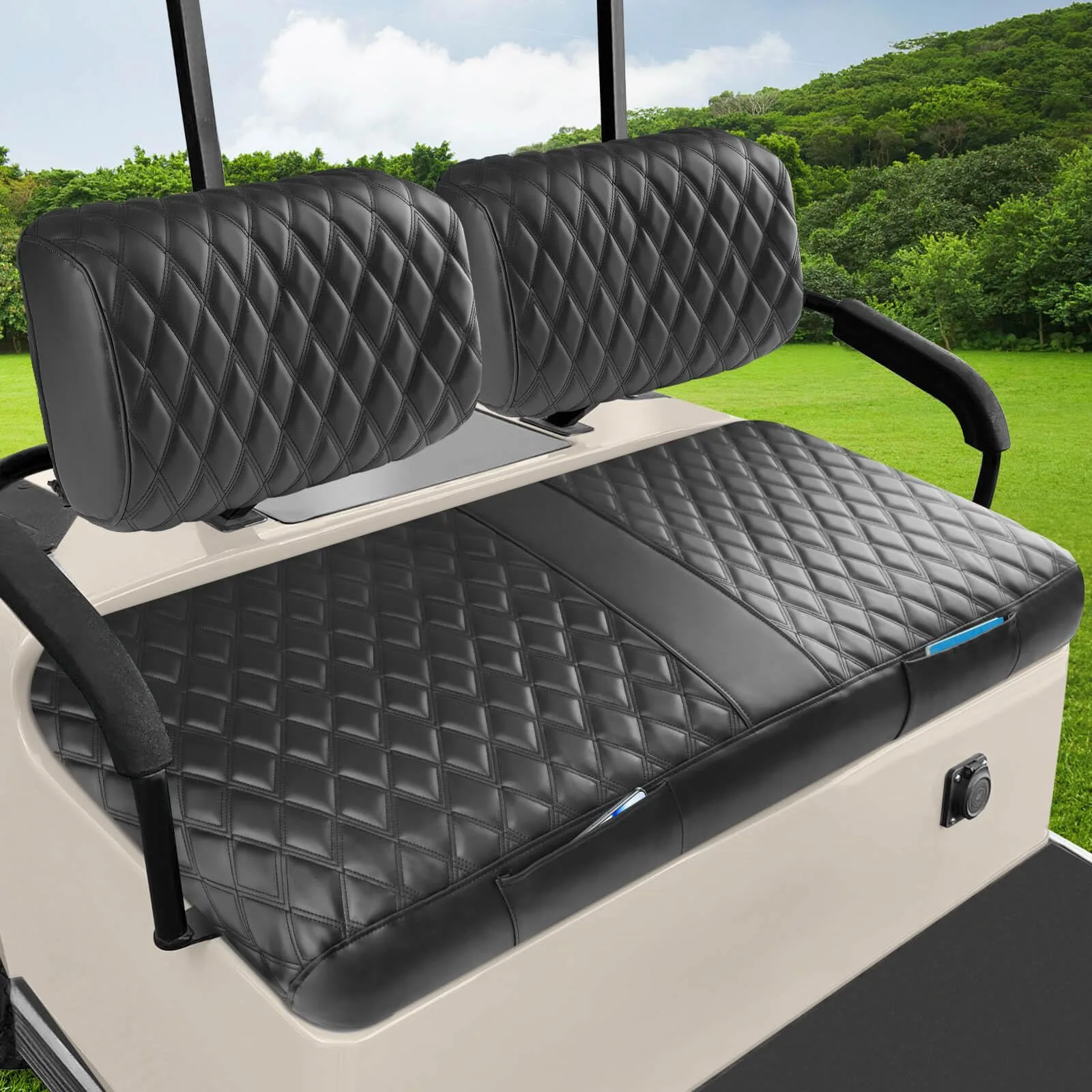 Cartalia G22SC474 Front Seat Covers for Yamaha Golf Carts