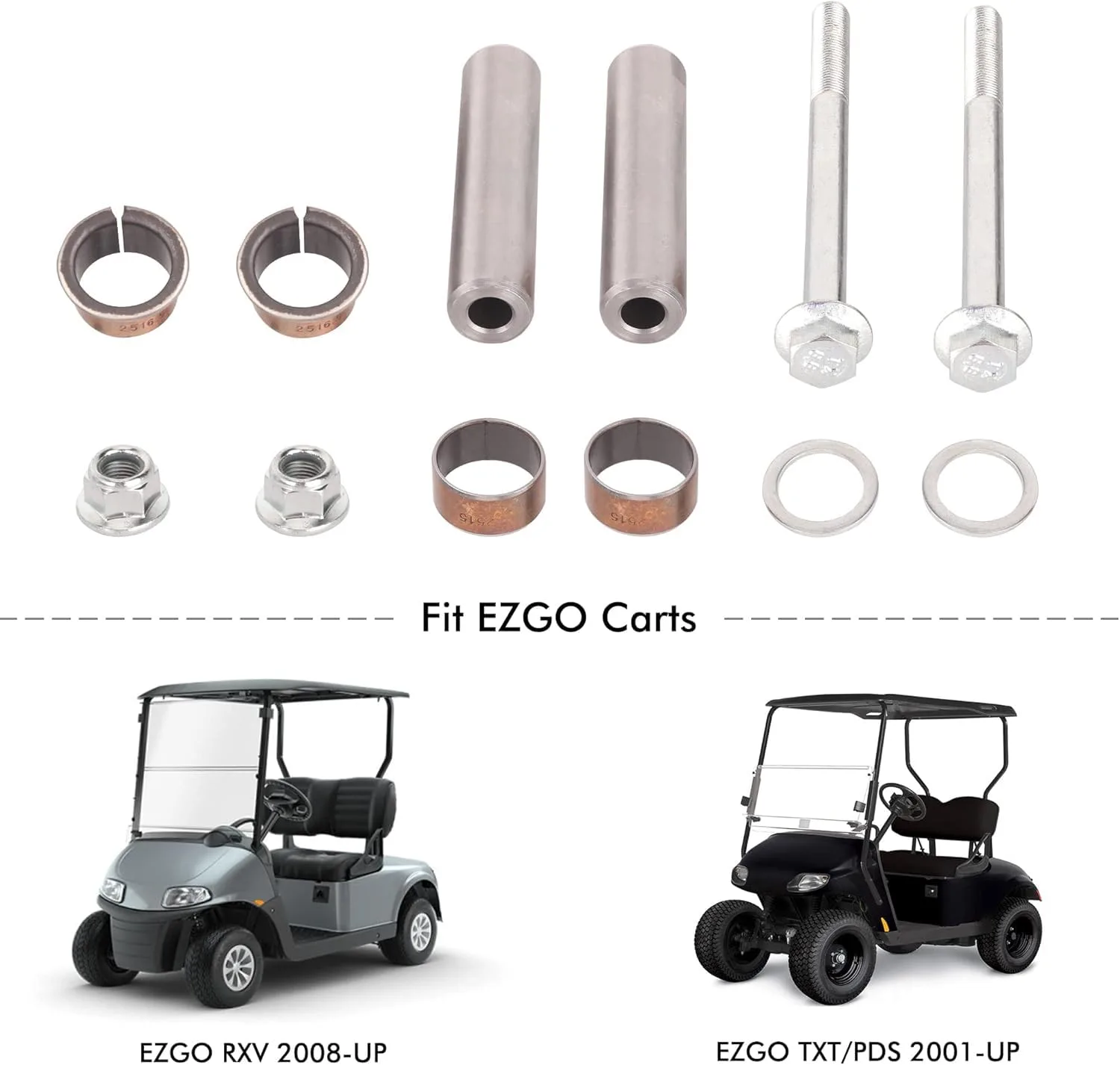 10L0L Spindle Repair Kit for E-Z-GO RXV and TXT/PDS image 3