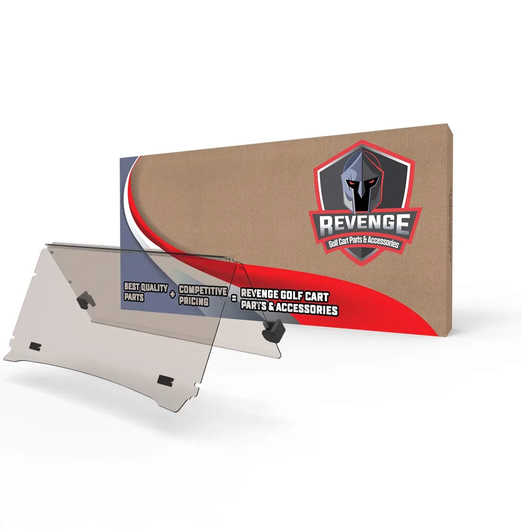 REVENGE Tinted Folding Windshield for Yamaha DRIVE2 2017+