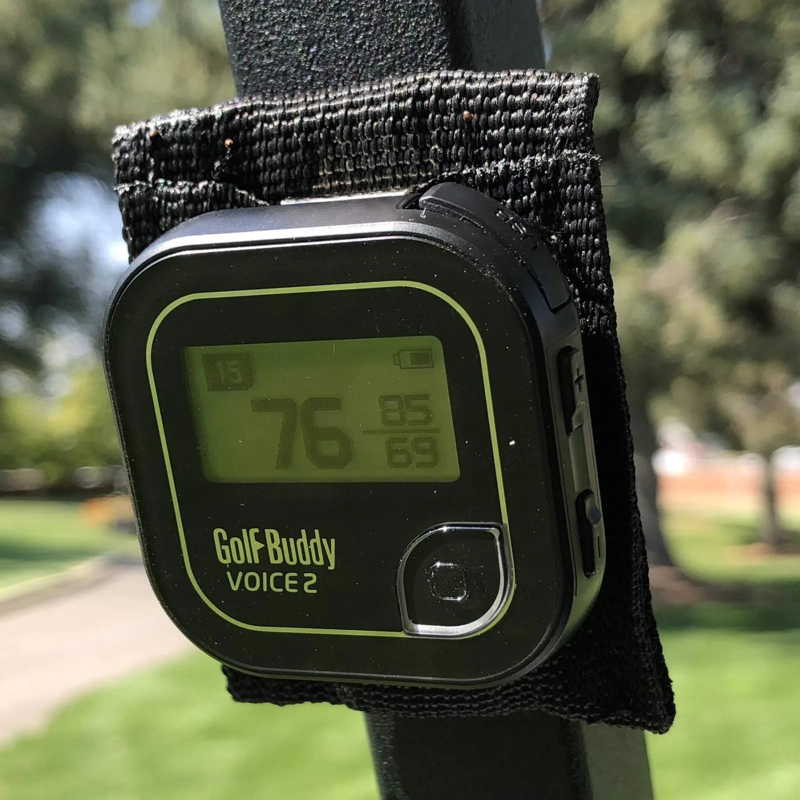 Bushwhacker Magnetic GPS Mount for Golf Cart Railing