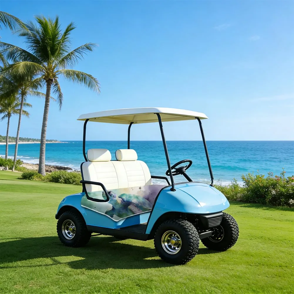 TNKBREEZE Sea Turtle Golf Cart Seat Cover 51 x 31 in image 4