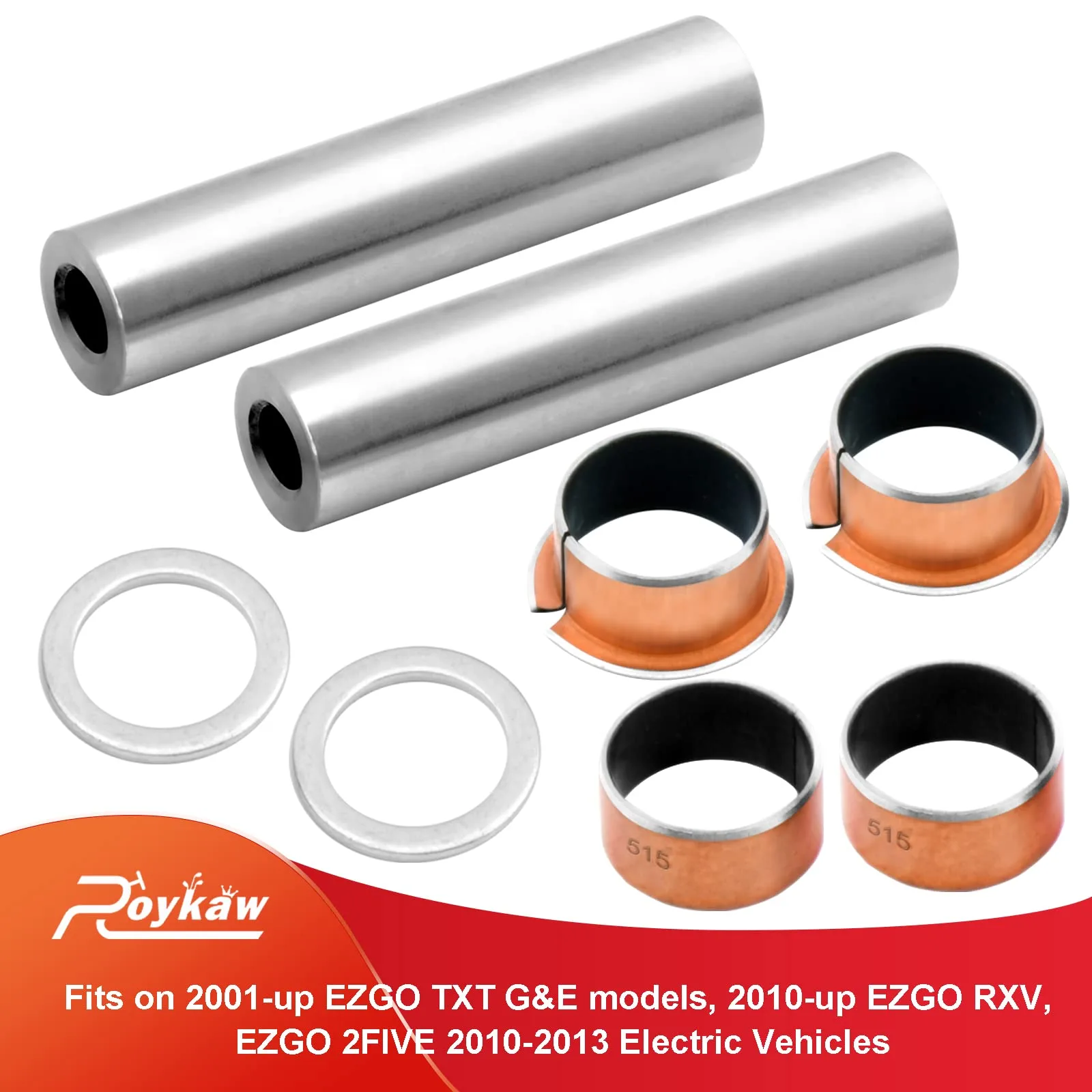 Roykaw King Pin Spindle Bushing Kit — MPN 601707 image 2