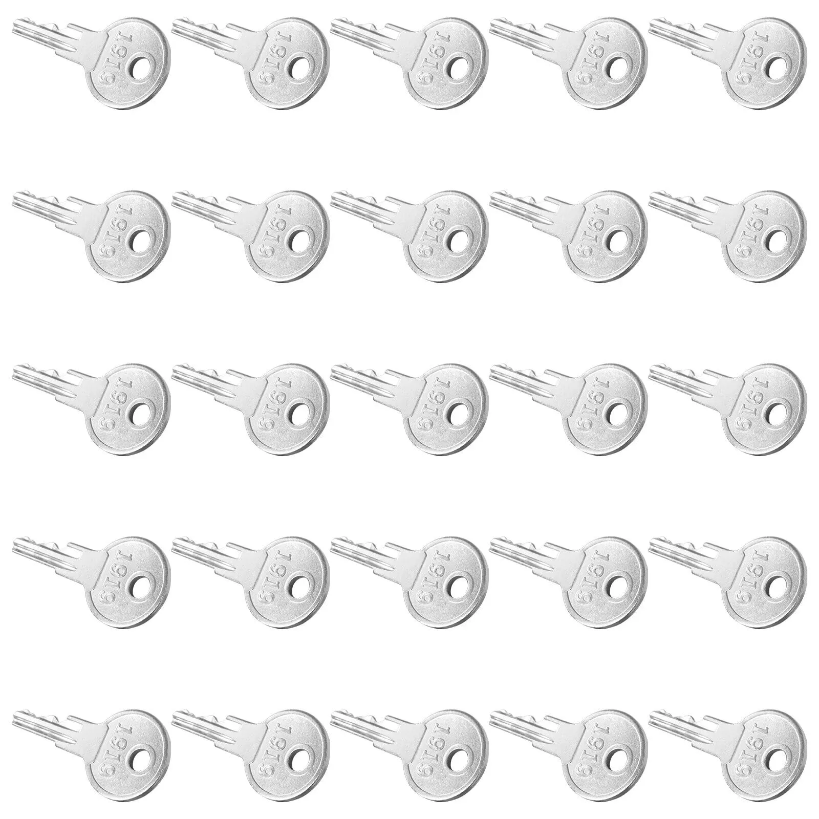 PQZFKSRU 25-Pack E-Z-GO Golf Cart Ignition Keys image 3