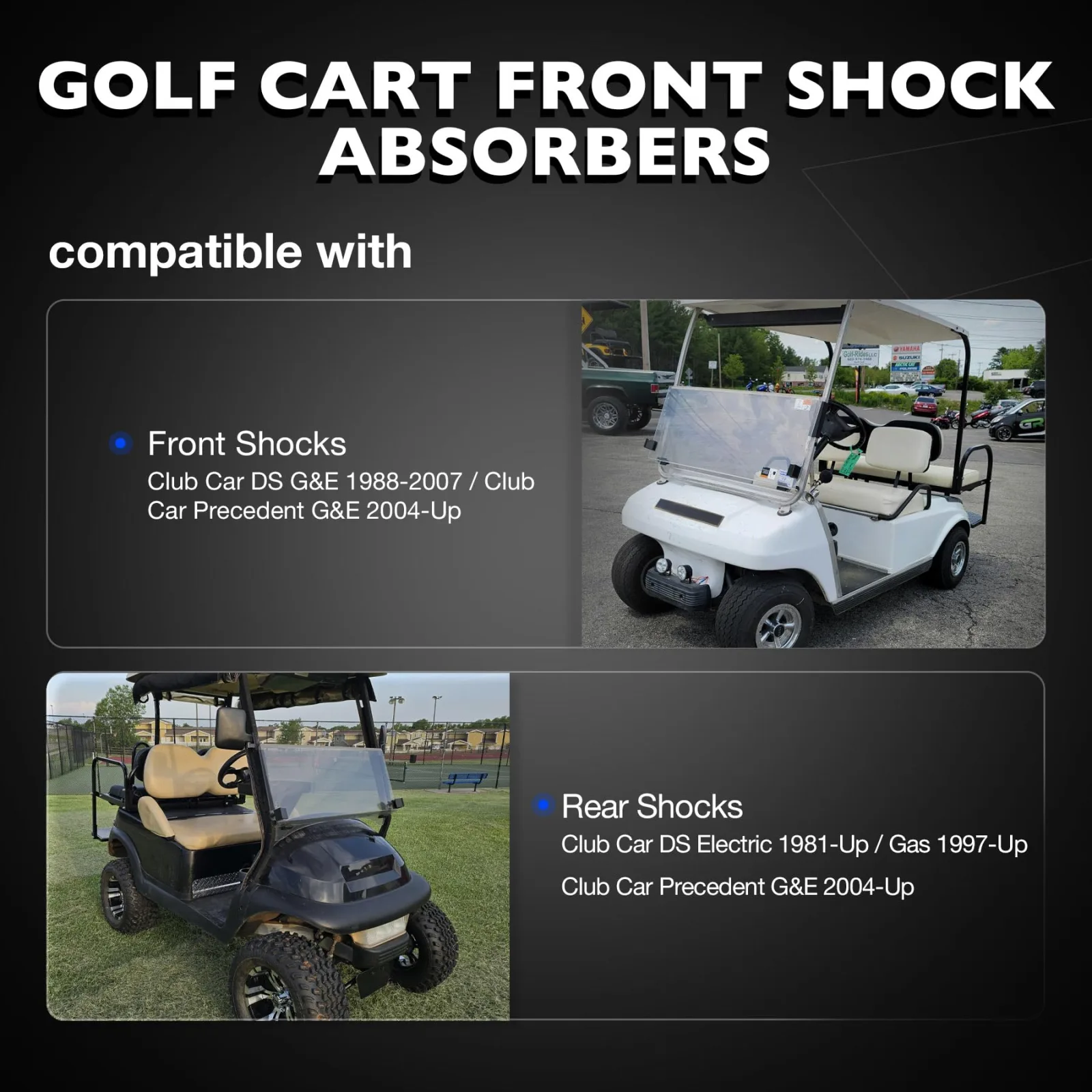 Misakomo A4084 Club Car DS/Precedent Shock Absorbers image 3