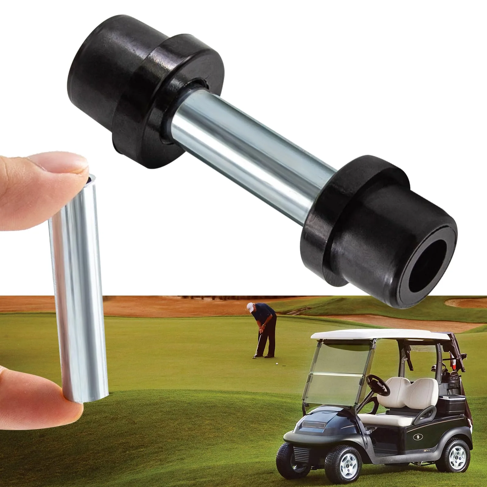 VIKKSAER Rear Leaf Spring Bushings for Club Car DS & E-Z-GO TXT image 3