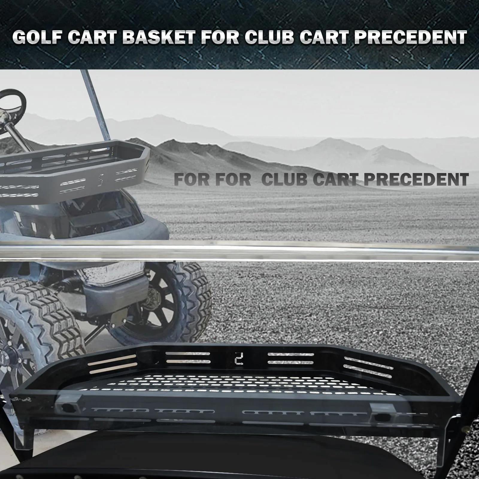 Shu-Ran Front Cargo Basket for Club Car Precedent image 4