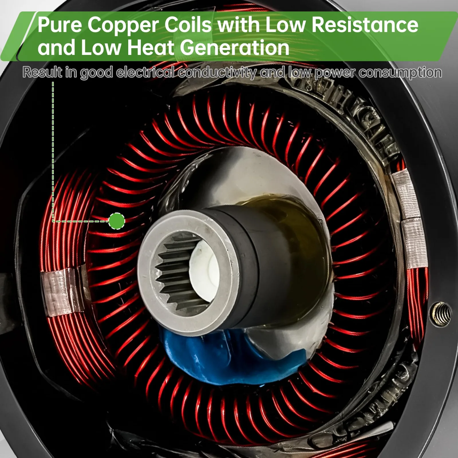 10L0L 48V Electric Motor for E-Z-GO TXT and Freedom image 3
