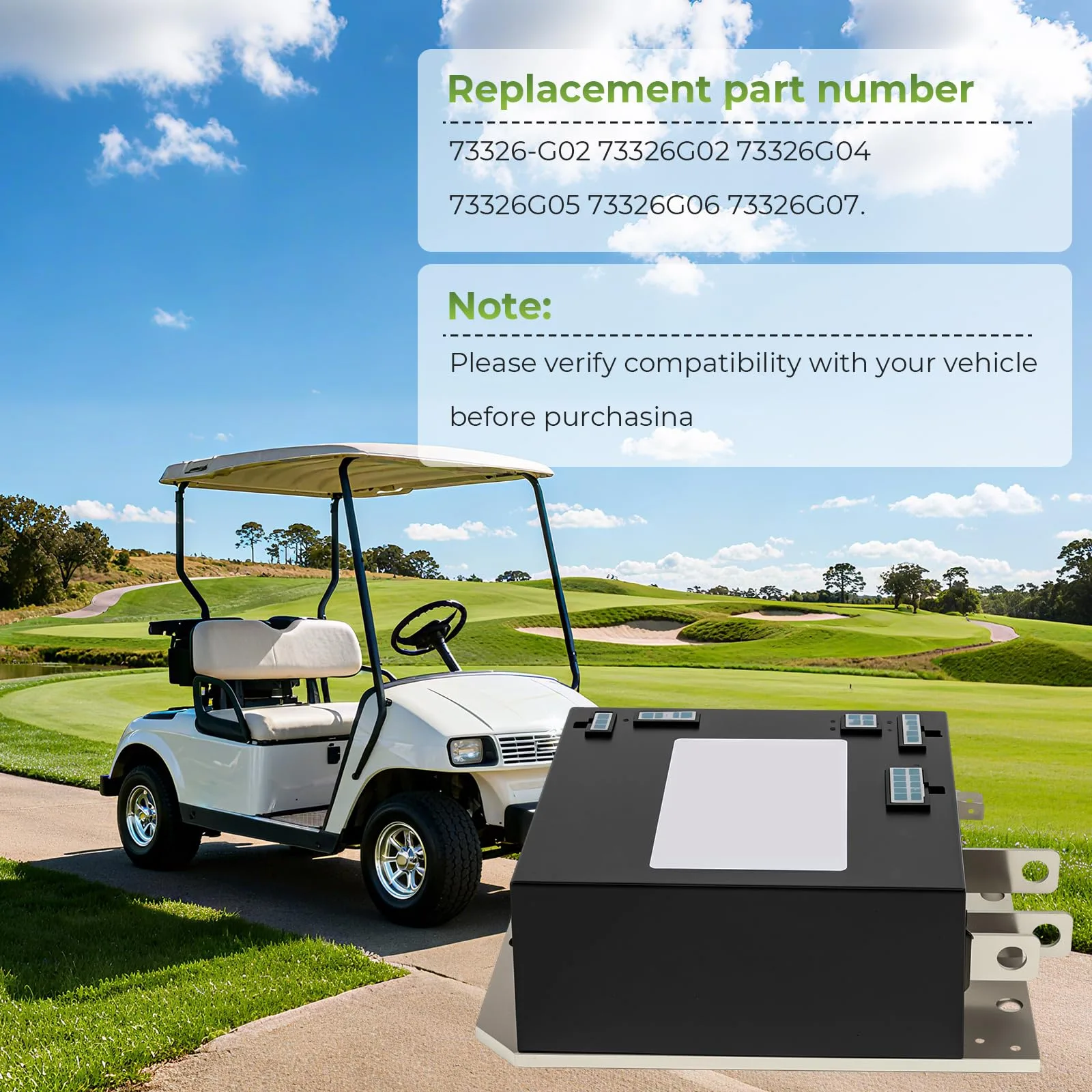 Htostar Racing 36V 350A Controller for E-Z-GO TXT image 3
