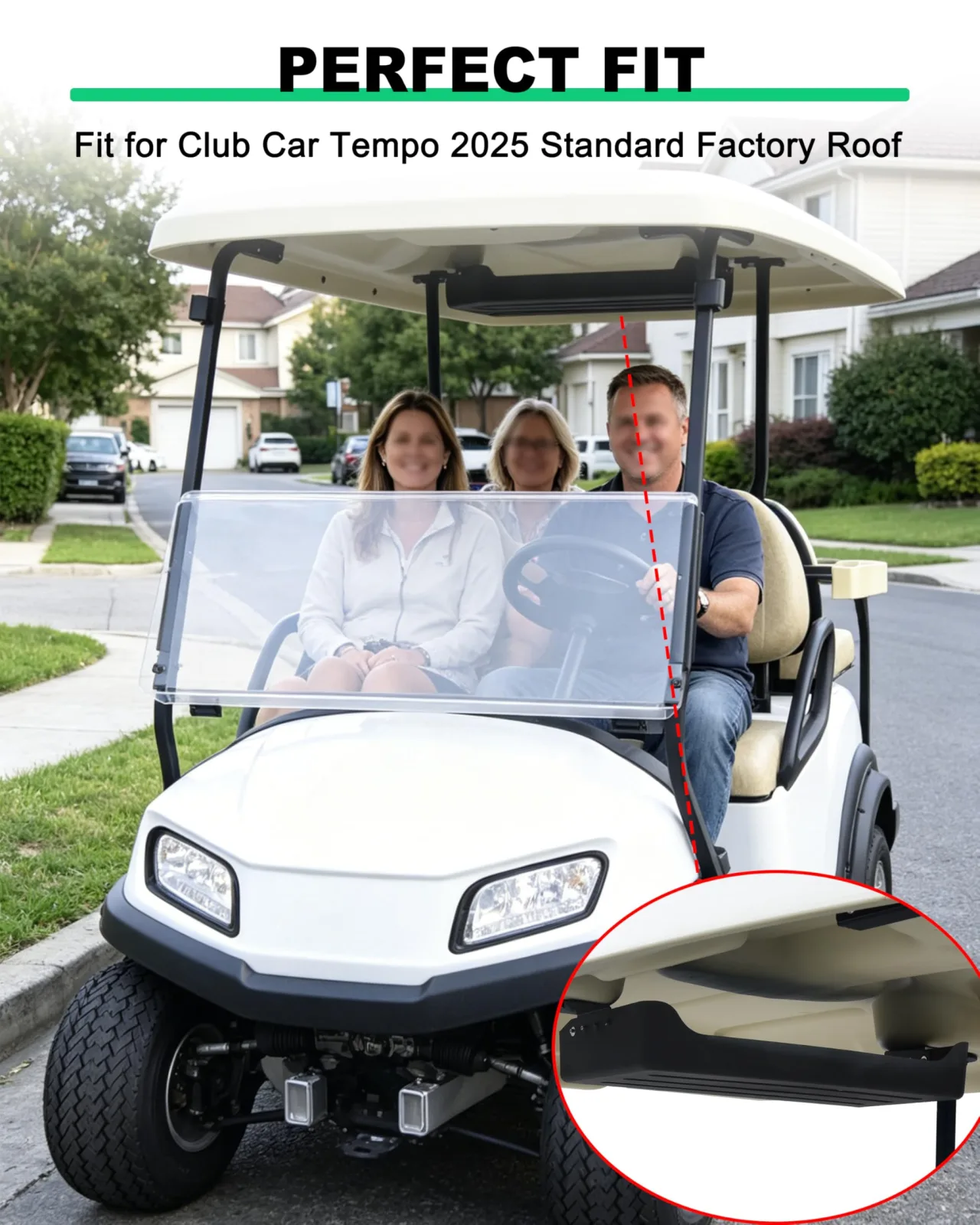 LDETXY Overhead Storage Tray for Club Car Tempo 2025 image 2
