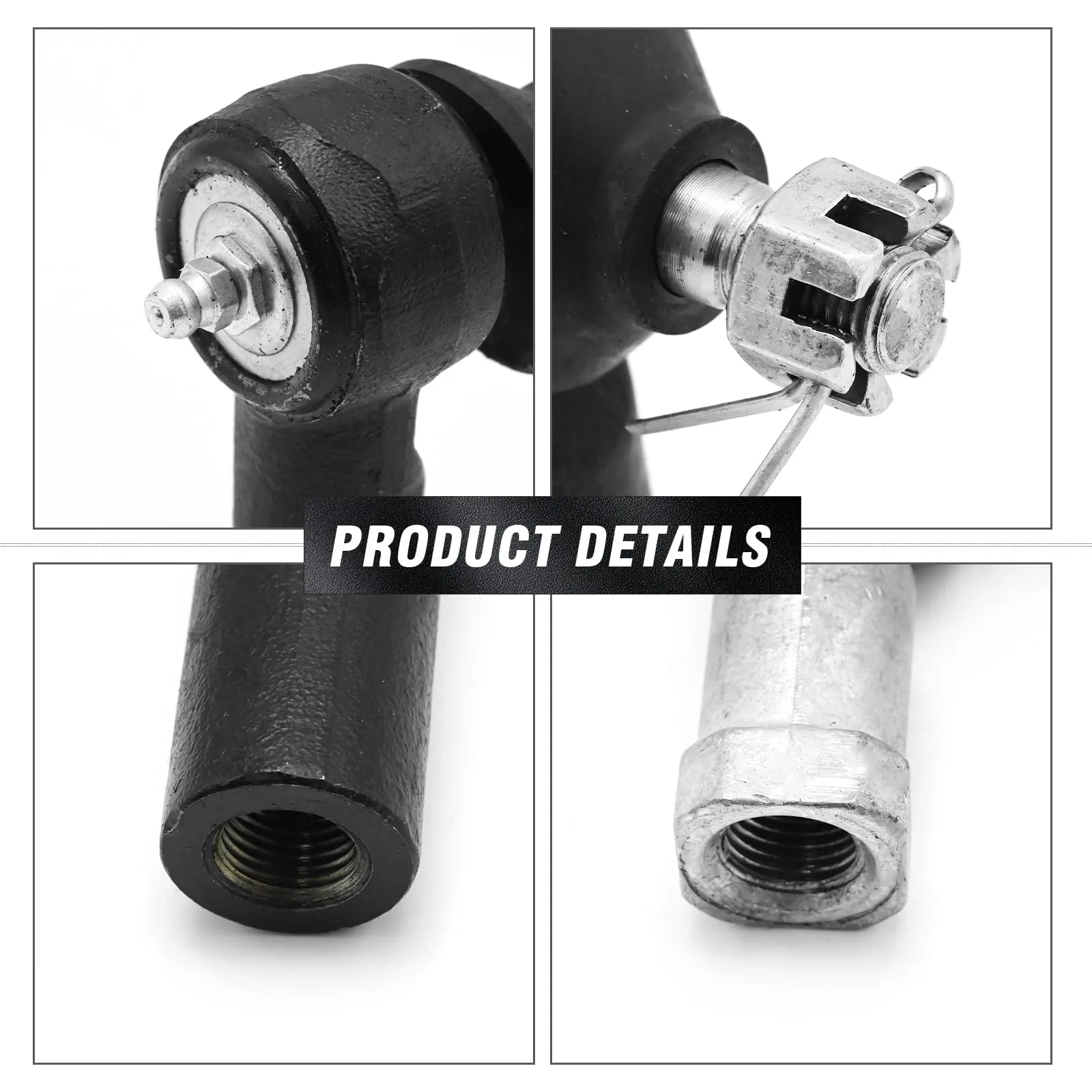 ZUDKSUY Tie Rod End & Rear Outer Ball Joint Kit for E‑Z‑GO TXT (70902-G01 / 70902-G02 / 70695-G01) image 4