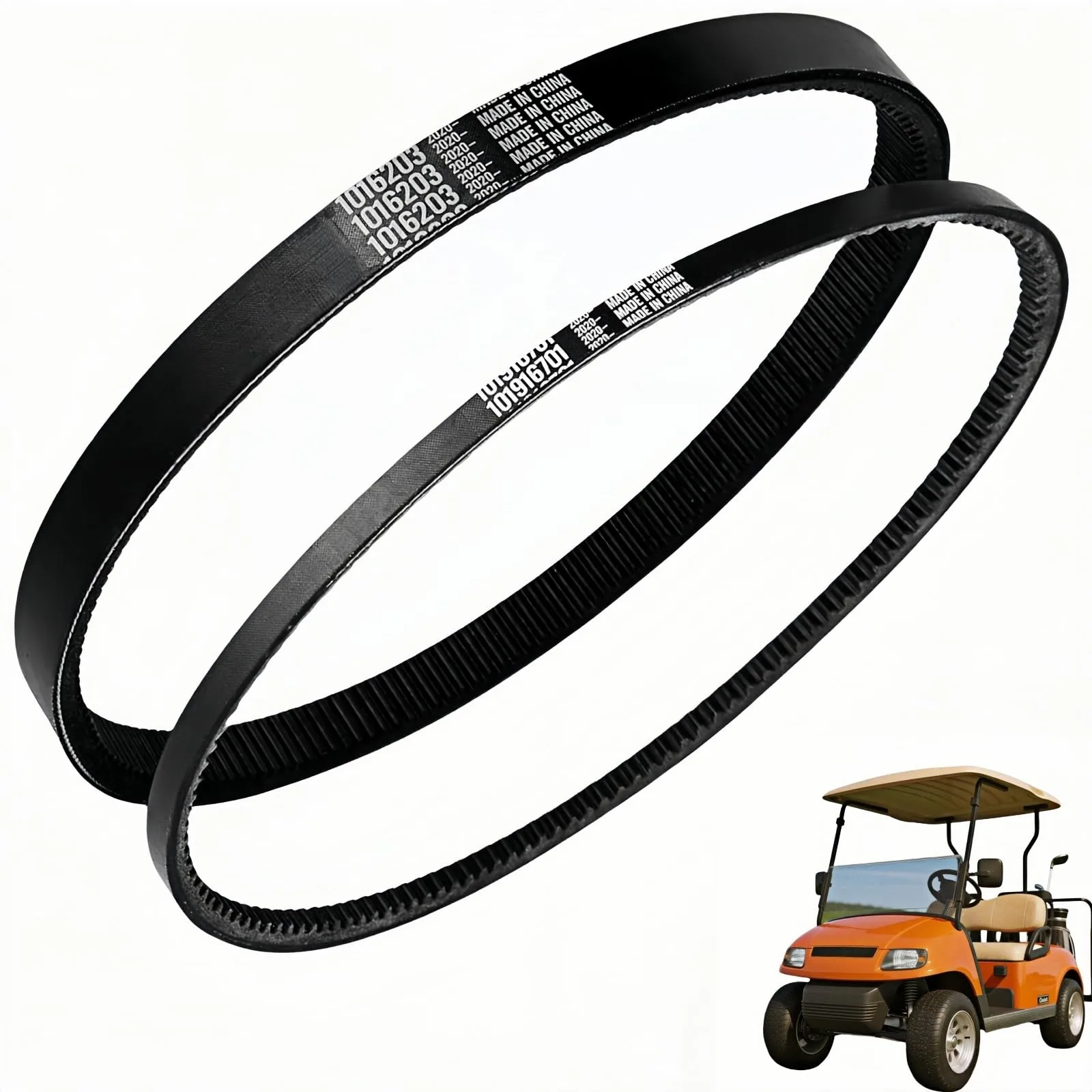 GENOUR Belt Kit for Club Car DS & Precedent Gas Carts