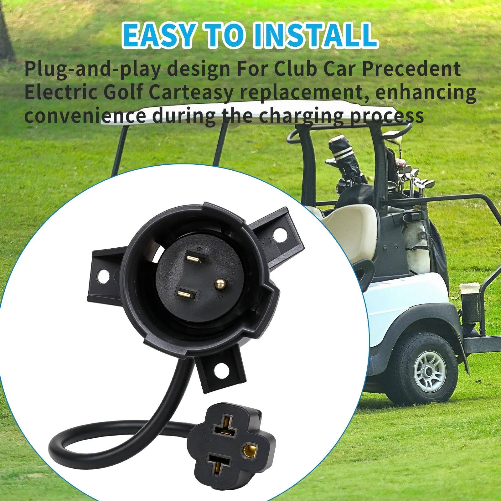 AIZYSY 5-in-1 Club Car Precedent Charging Port Adapter image 4