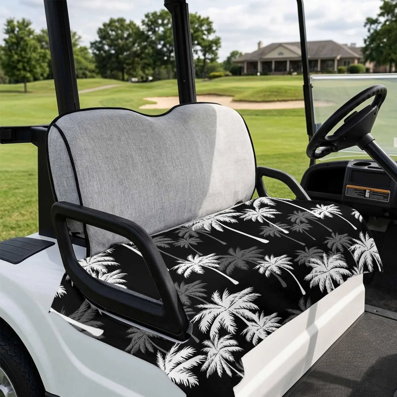 DecorLovee Golf Cart Seat Cover, 51 x 31-Inch Microfiber image 4