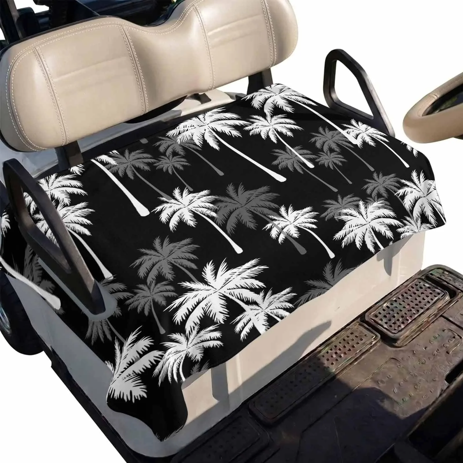 DecorLovee Golf Cart Seat Cover, 51 x 31-Inch Microfiber