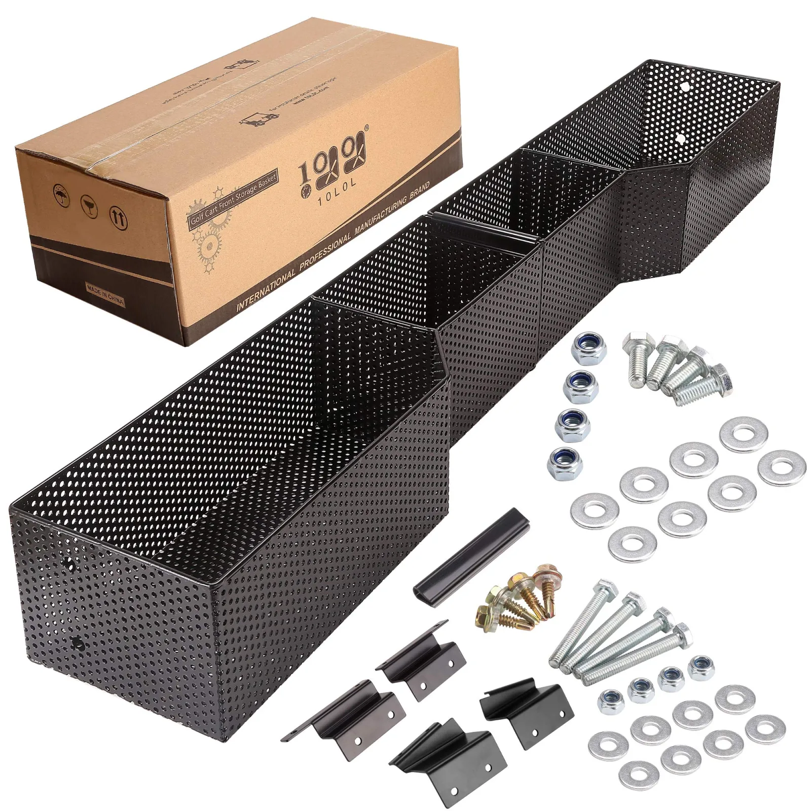 10L0L Front Storage Basket for Club Car DS and Precedent image 4