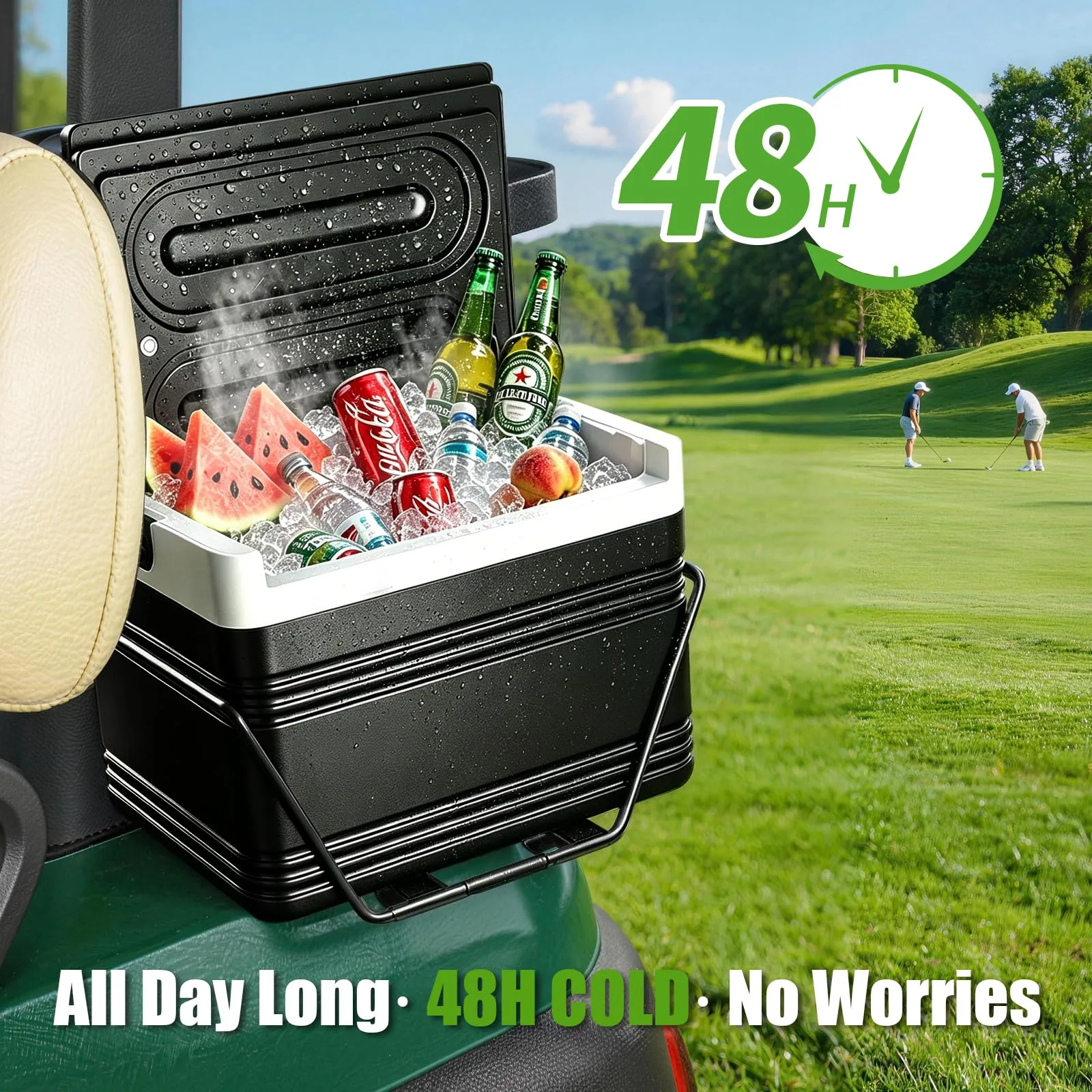 ProCartFit 8L Golf Cart Cooler Mount image 3