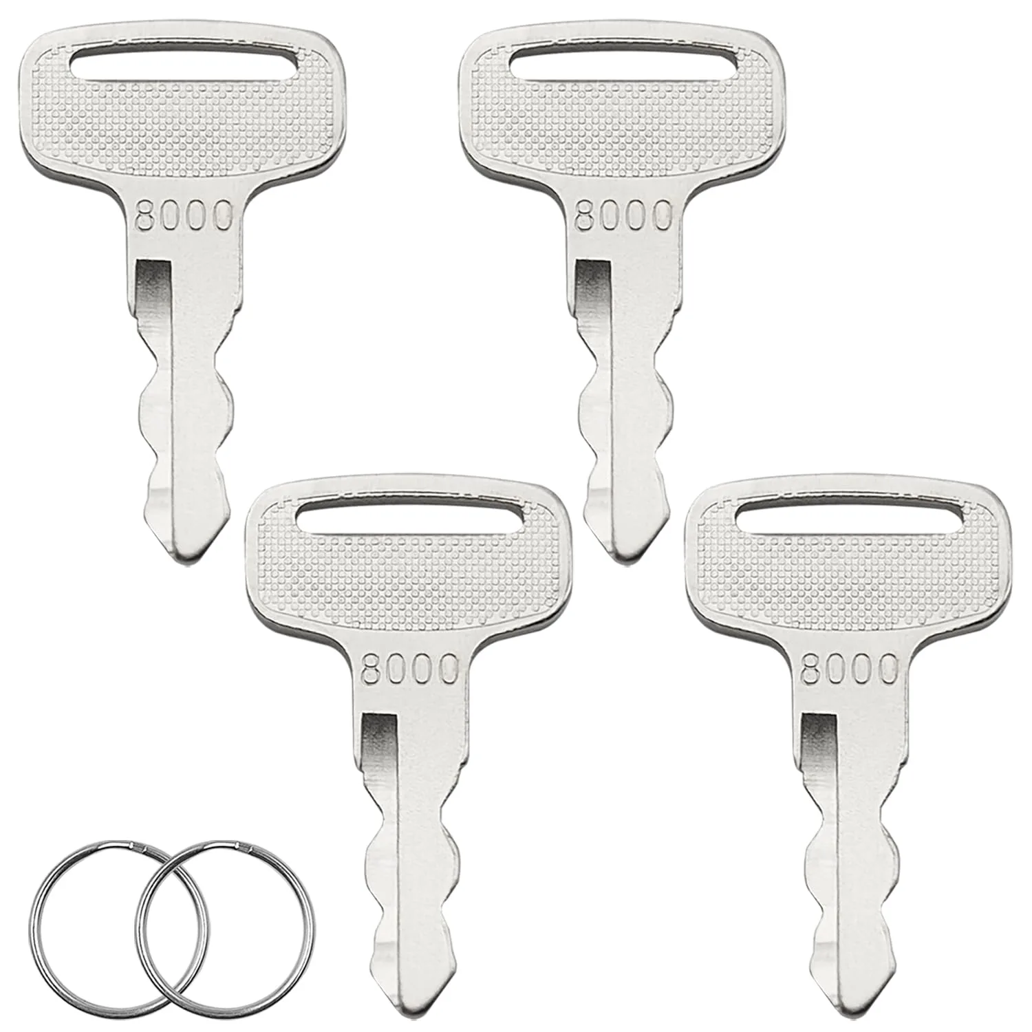 AYWFEY Golf Cart Ignition Keys for Yamaha JU2-H2511-00 / 8000