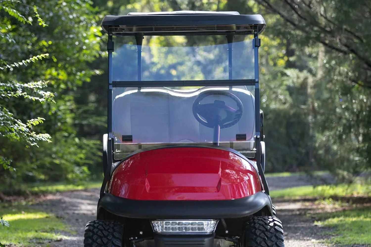 RED DOT Folding Clear Windshield for Club Car Precedent/Onward/Tempo 2004+ — 35175 image 4
