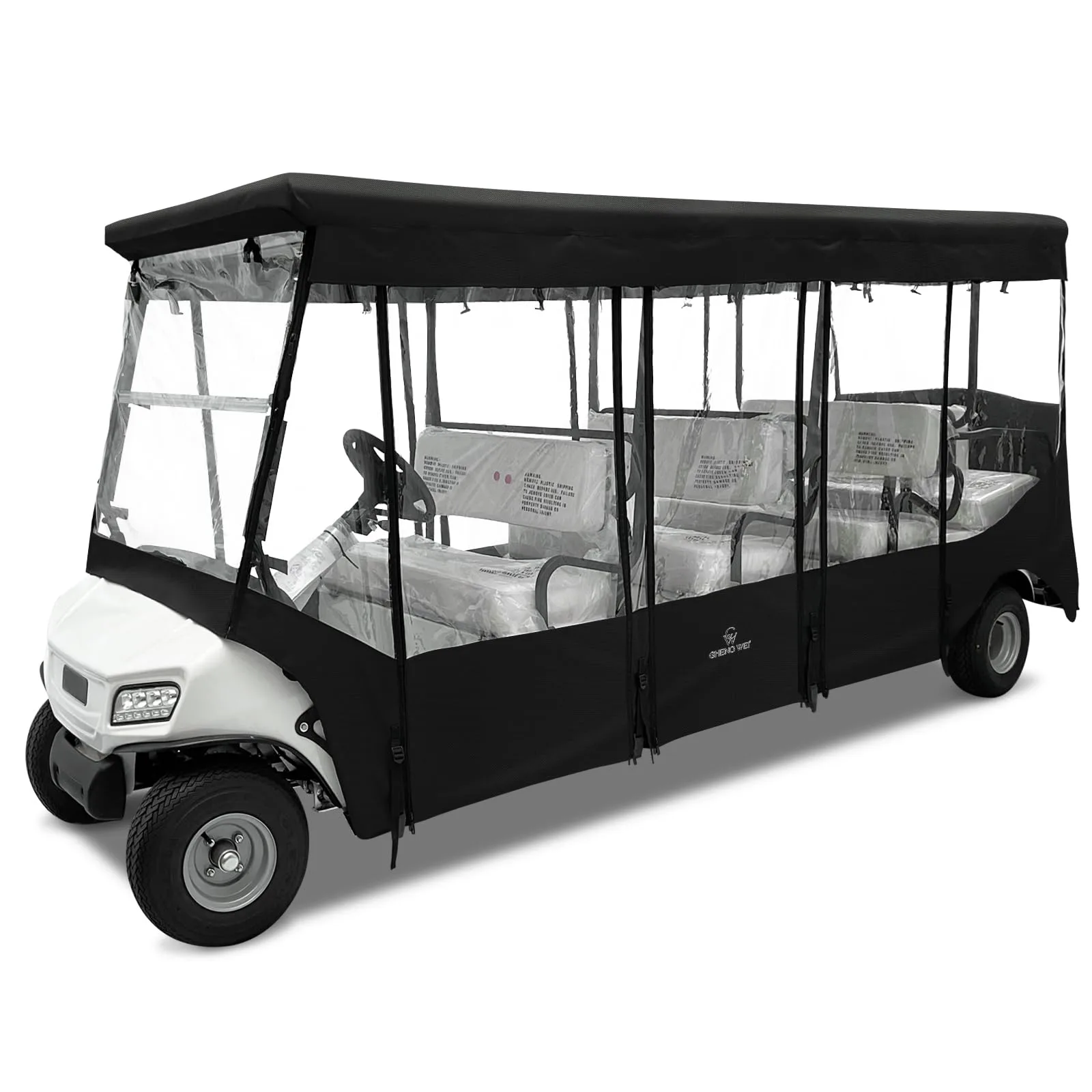 CHENGWEI Enclosure for Club Car Villager 8-Passenger Cart