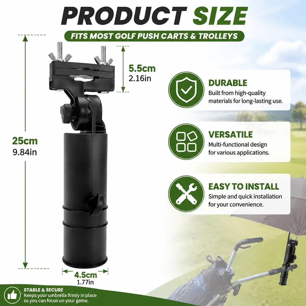 DGQCFDQ Clamp-On Golf Umbrella Holder for Big Max IQ+ (DGQCFDQ-17083516-CC) image 2