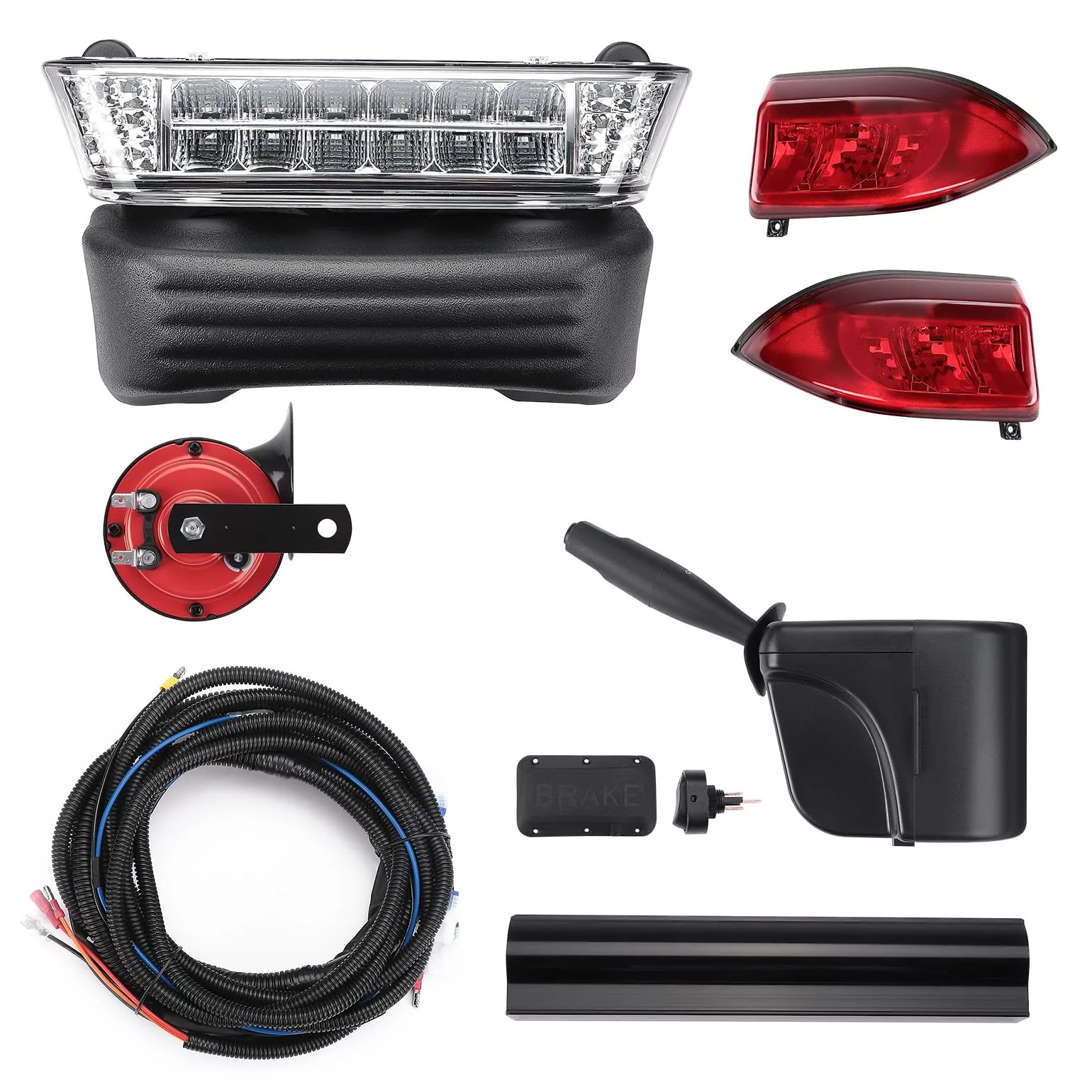 KEMIMOTO LED Light Kit for Club Car Precedent 2004-2024