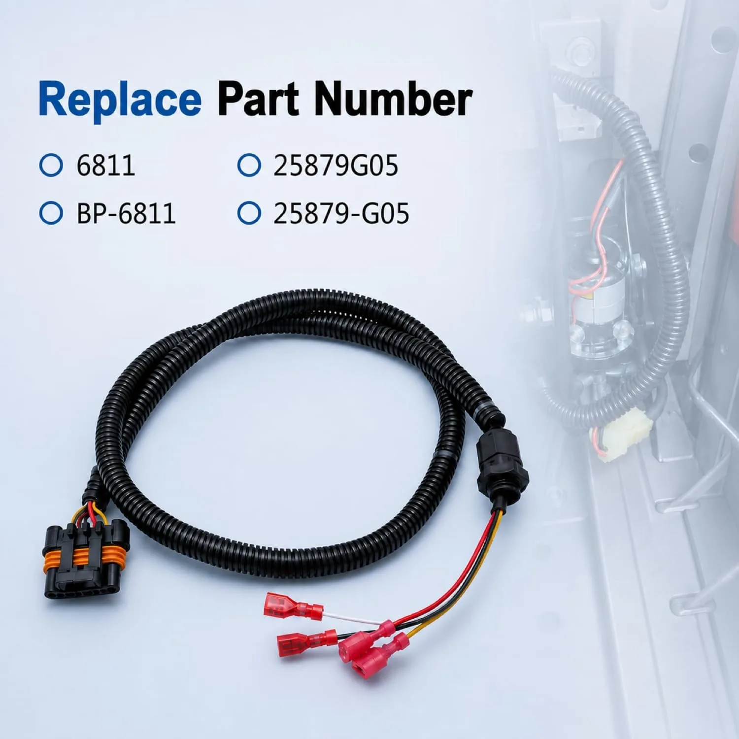 Panwarmoll Pedal Box Wiring Harness for E-Z-GO PDS image 2