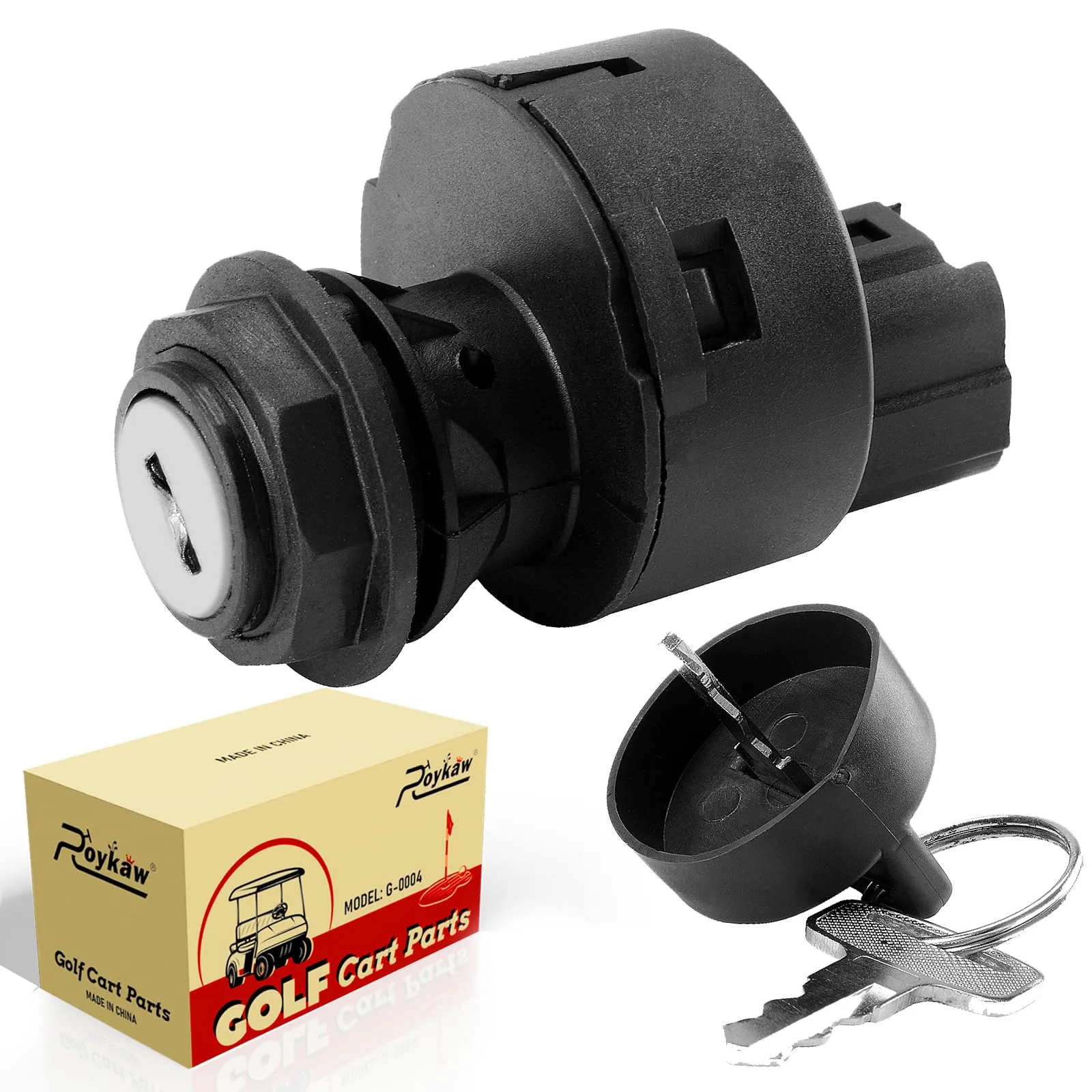 Roykaw Yamaha Golf Cart Ignition Key Switch