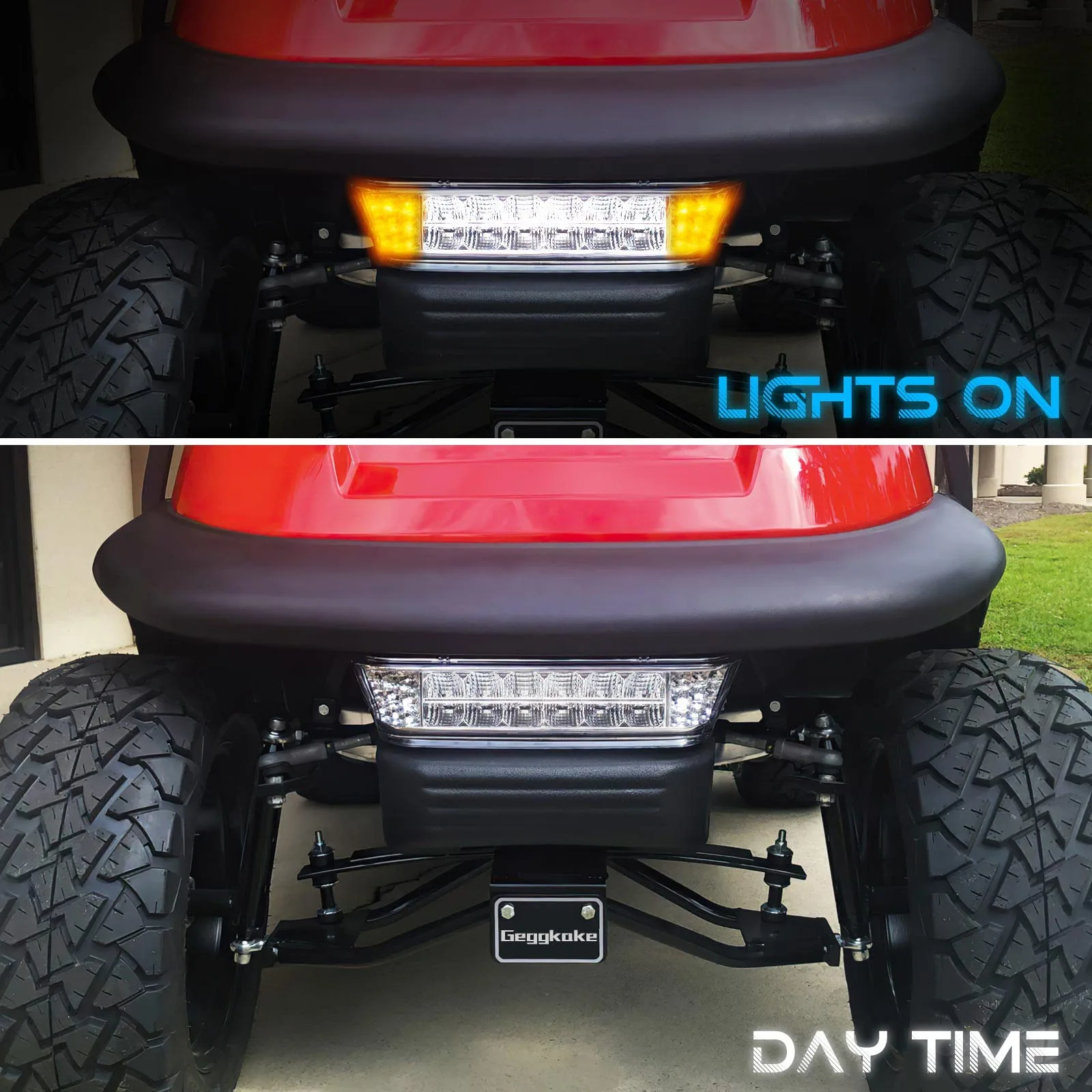 Gaoerfu-CP LED Headlight with Bumper for Club Car Precedent image 4