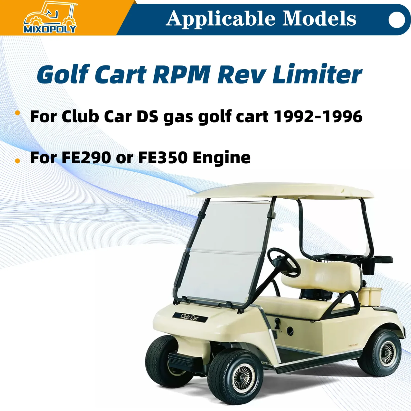 Mixopoly RPM Rev Limiter for Club Car DS 1992-1996 image 2