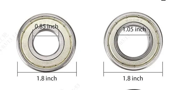 VXB Front Wheel Bearings and Seal Kit for Yamaha Golf Carts image 2