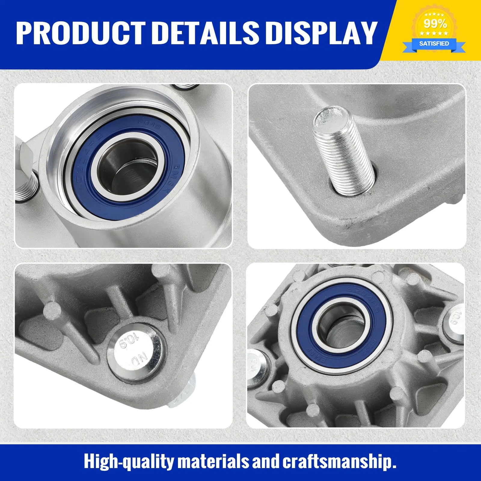 Roykaw Front Wheel Hub Assembly ROY0689 for Club Car image 3