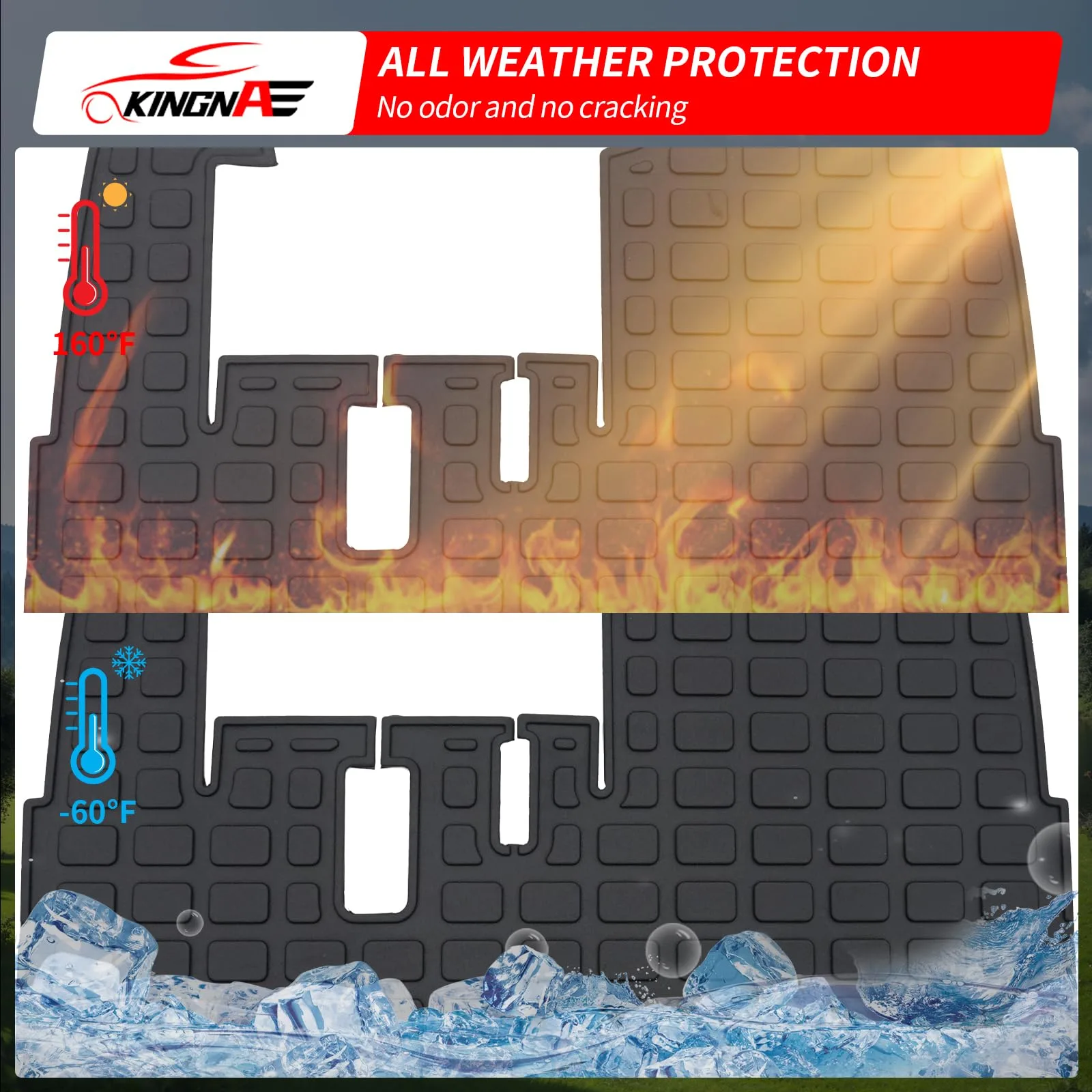 Kingna TPE Floor Mats for ICON i40F/i40FL/i60/i60L image 4