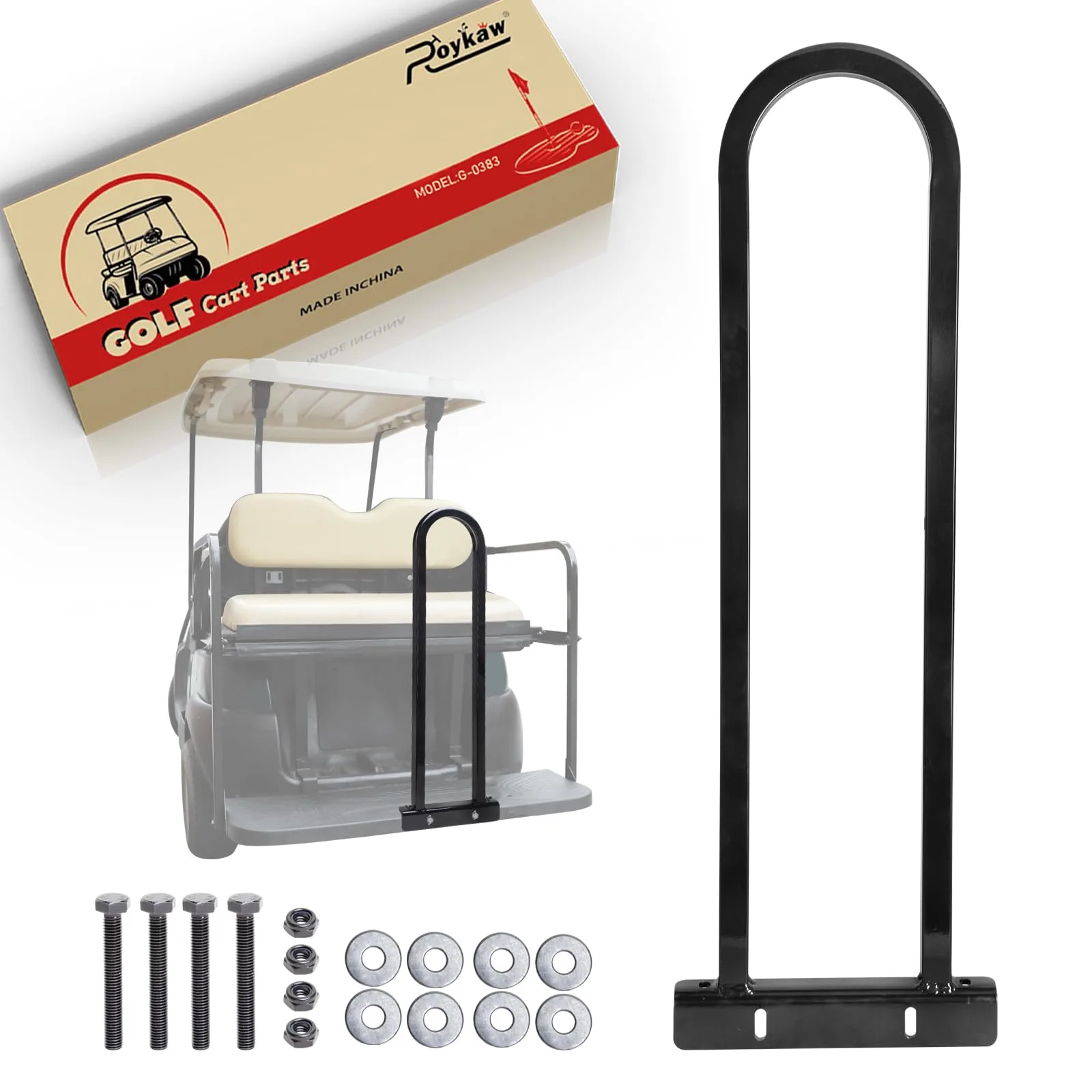 Roykaw ROY582 Golf Cart Rear Seat Grab Bar